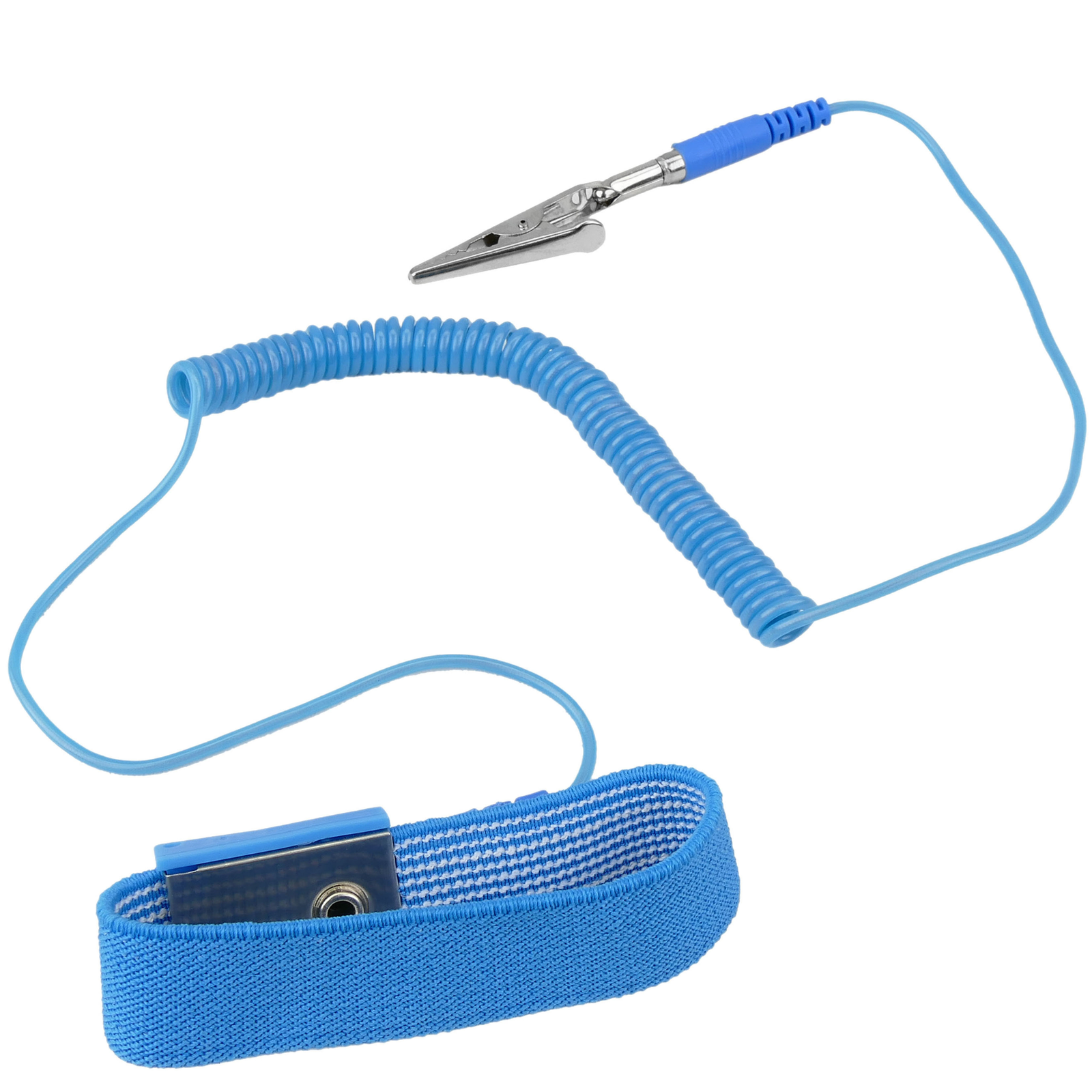 Bracelet antistatique pour réparations contre les décharges d'électricité  statique 5-pack - Cablematic