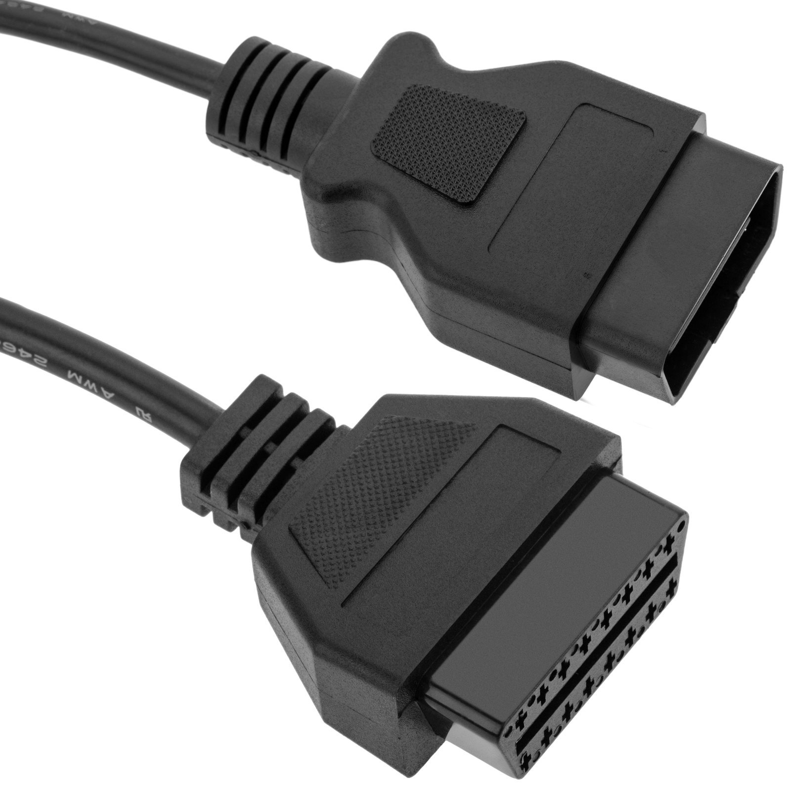 Obd2 USB-Kabel, Obd-II-USB-Kabel, 16-poliges USB-Kabel,  Diagnose-Erweiterungsadapter, Obd2-Diagnosekabel