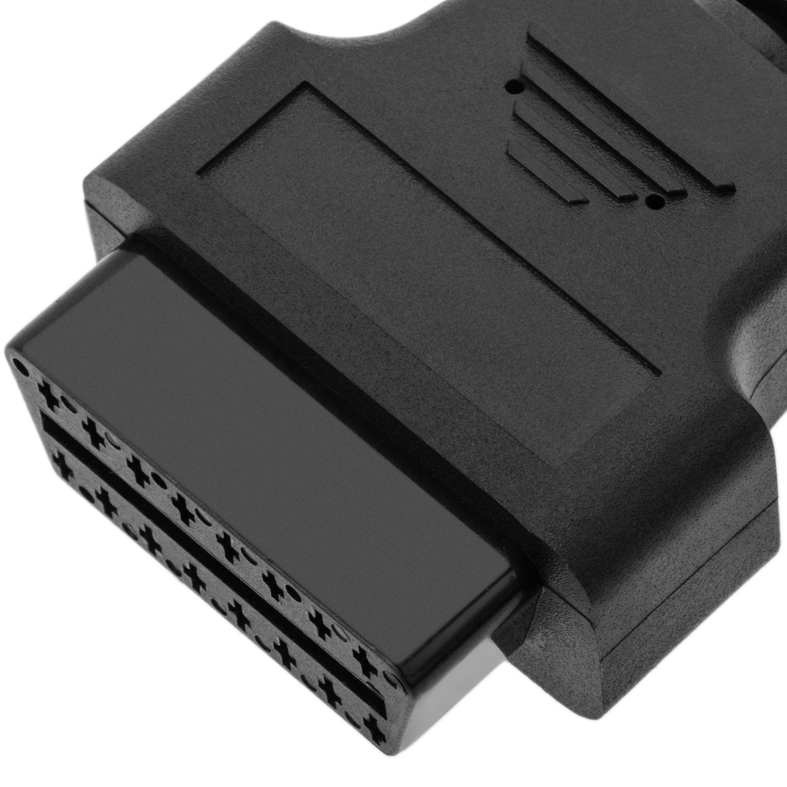 Cavo diagnostico OBD2 2 pin doppio maschio nero compatibile con Audi -  Cablematic