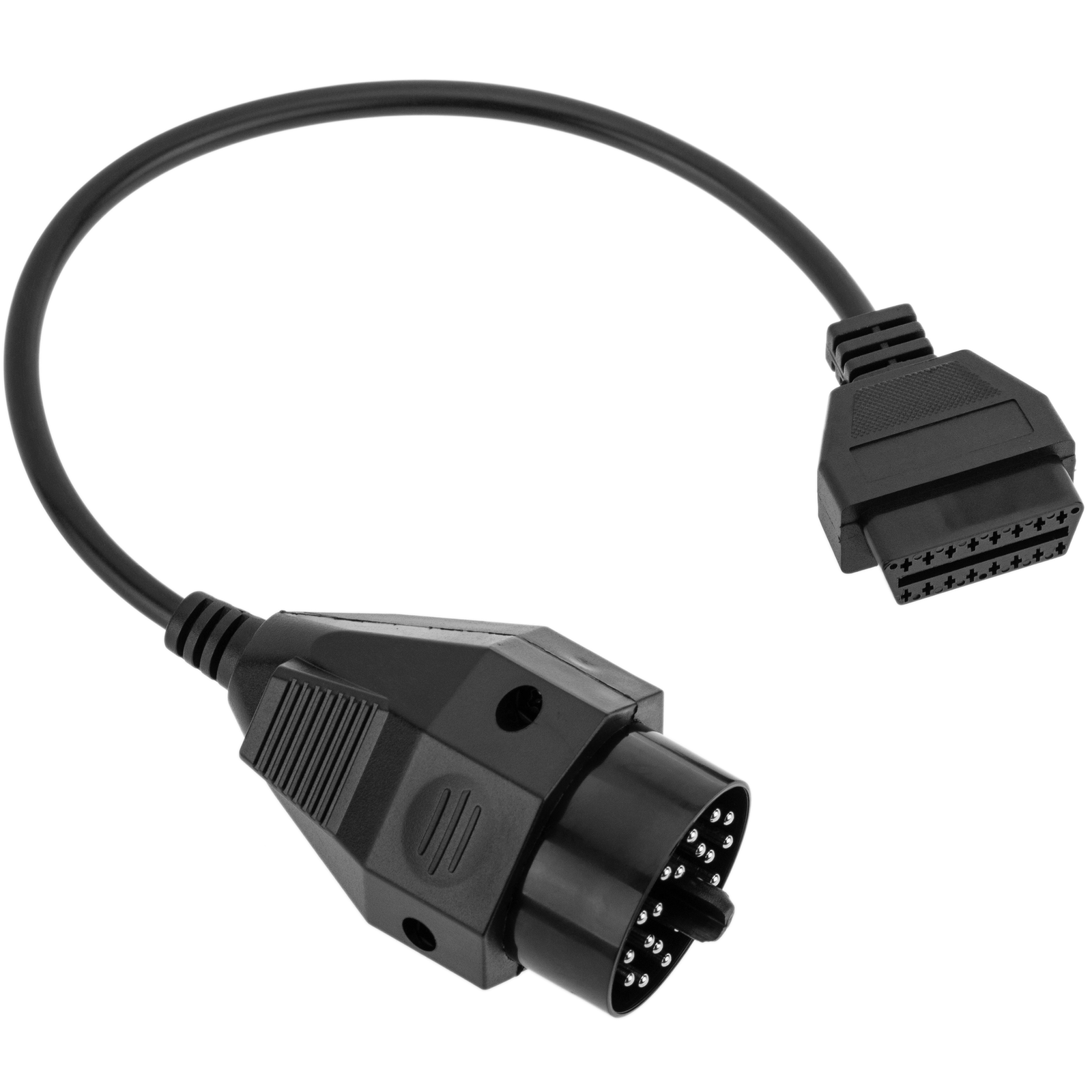 OBD2 20 Pin Stecker Diagnosekabel kompatibel mit BMW Auto 31 cm - Cablematic