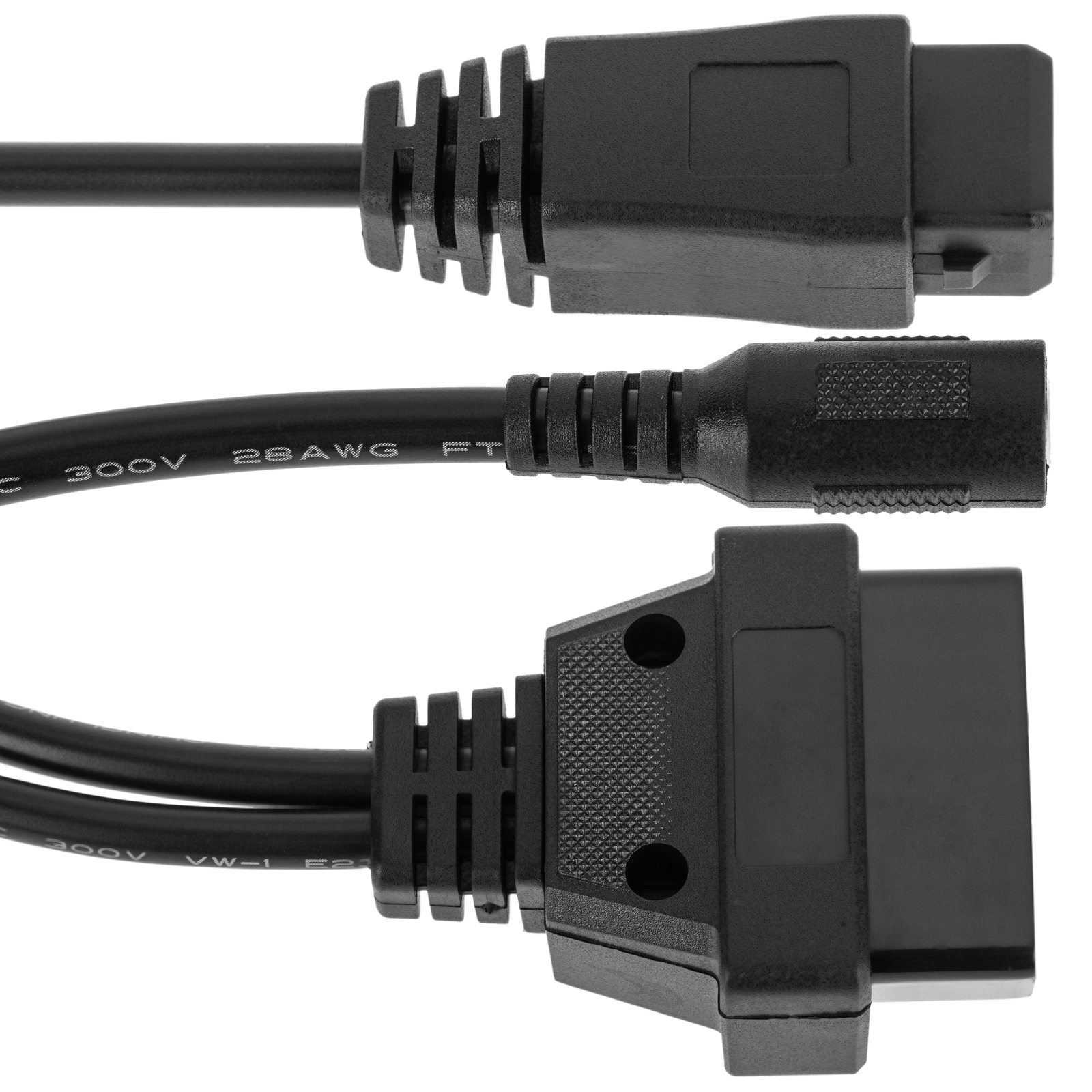 OBD2 20 Pin Stecker Diagnosekabel kompatibel mit BMW Auto 34 cm - Cablematic