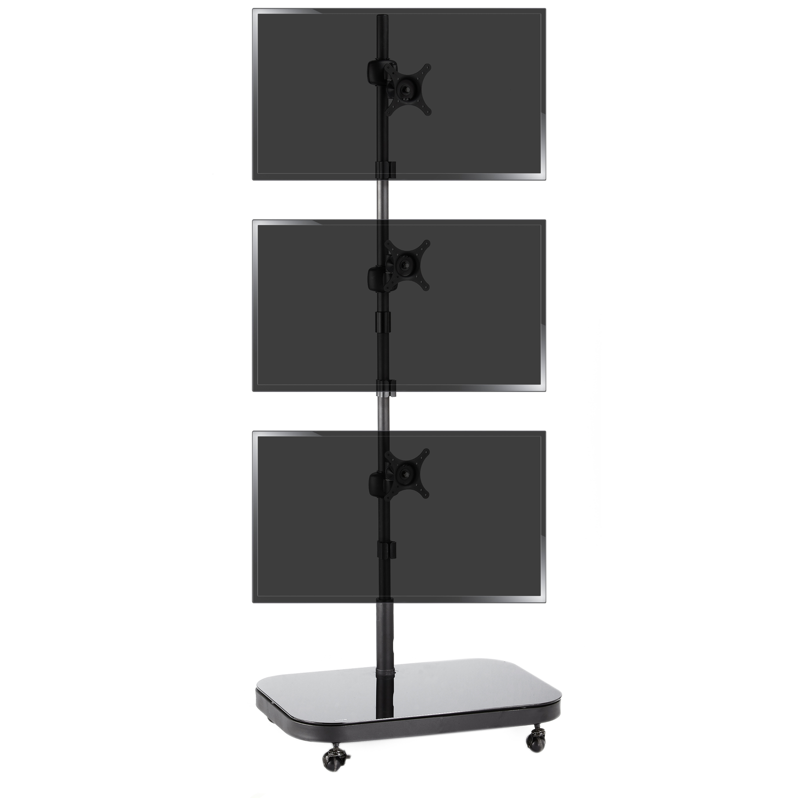 Soporte Monitor Pared VESA 50-75-100 - 13-30 pulgadas - Fijo - 18mm - 18kg  Negro