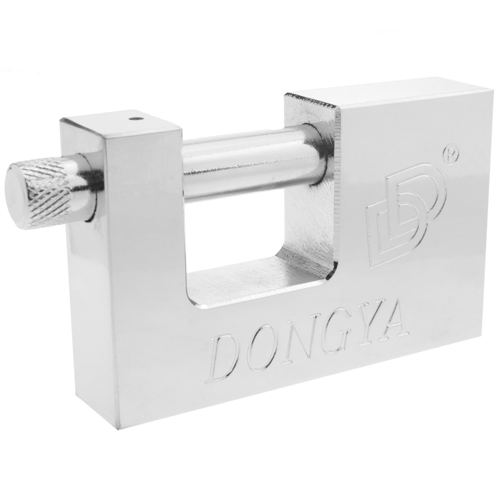 Security padlock rectangular steel with bayonette 40mm - Cablematic