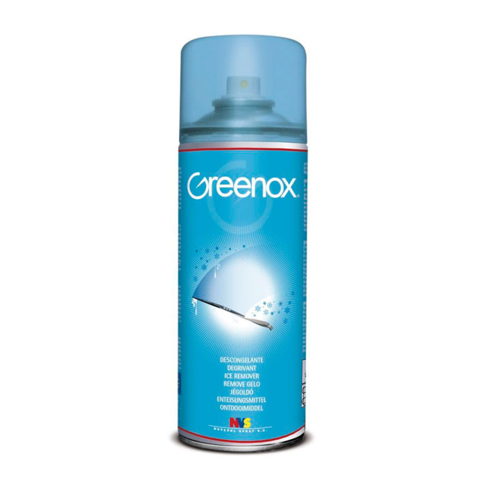 Greenox windshield defroster in 520cc spray format - Cablematic