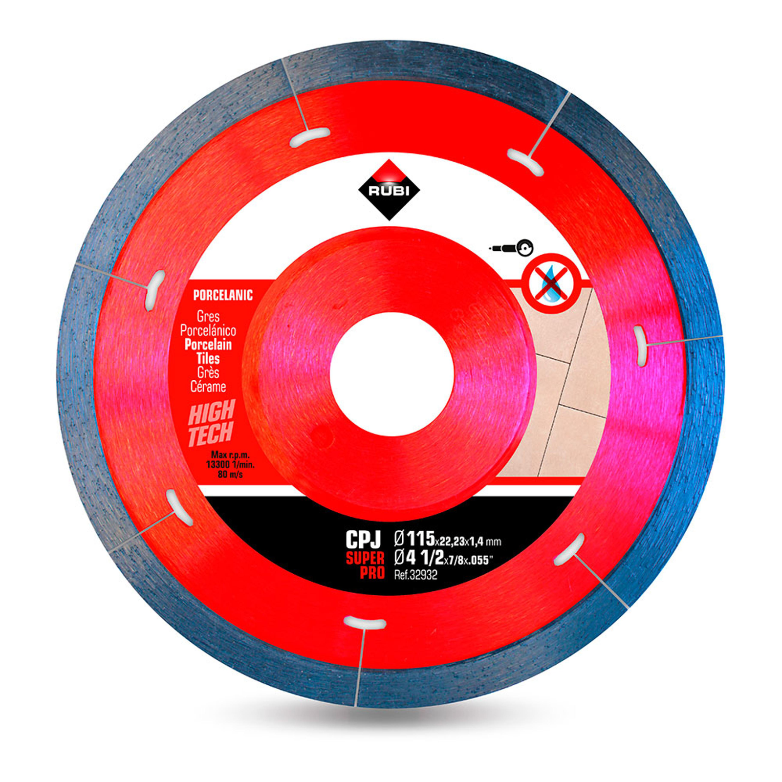 Disque diamanté Rescue (RSQ) - Ø 115 mm coupe à sec