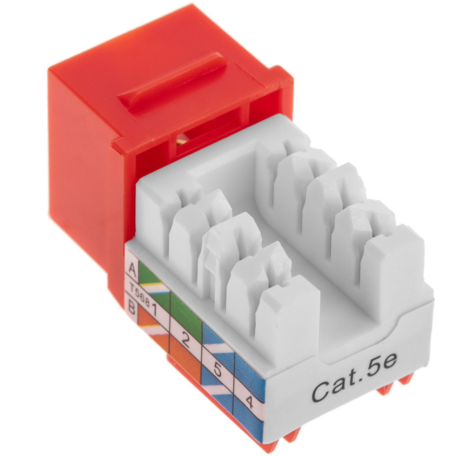 Keystone RJ45 femmina TB110 Cat. 6A UTP confezione da 6 unità - Cablematic