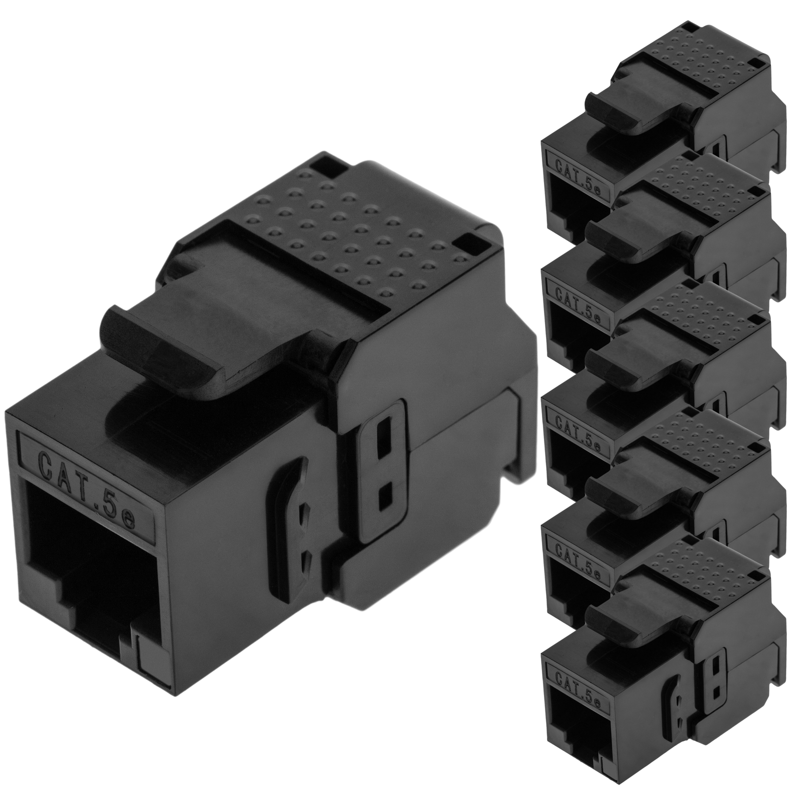 BeMatik - Keyston RJ45 femmina TB110 Cat. 5e FTP Confezione da 6 unità