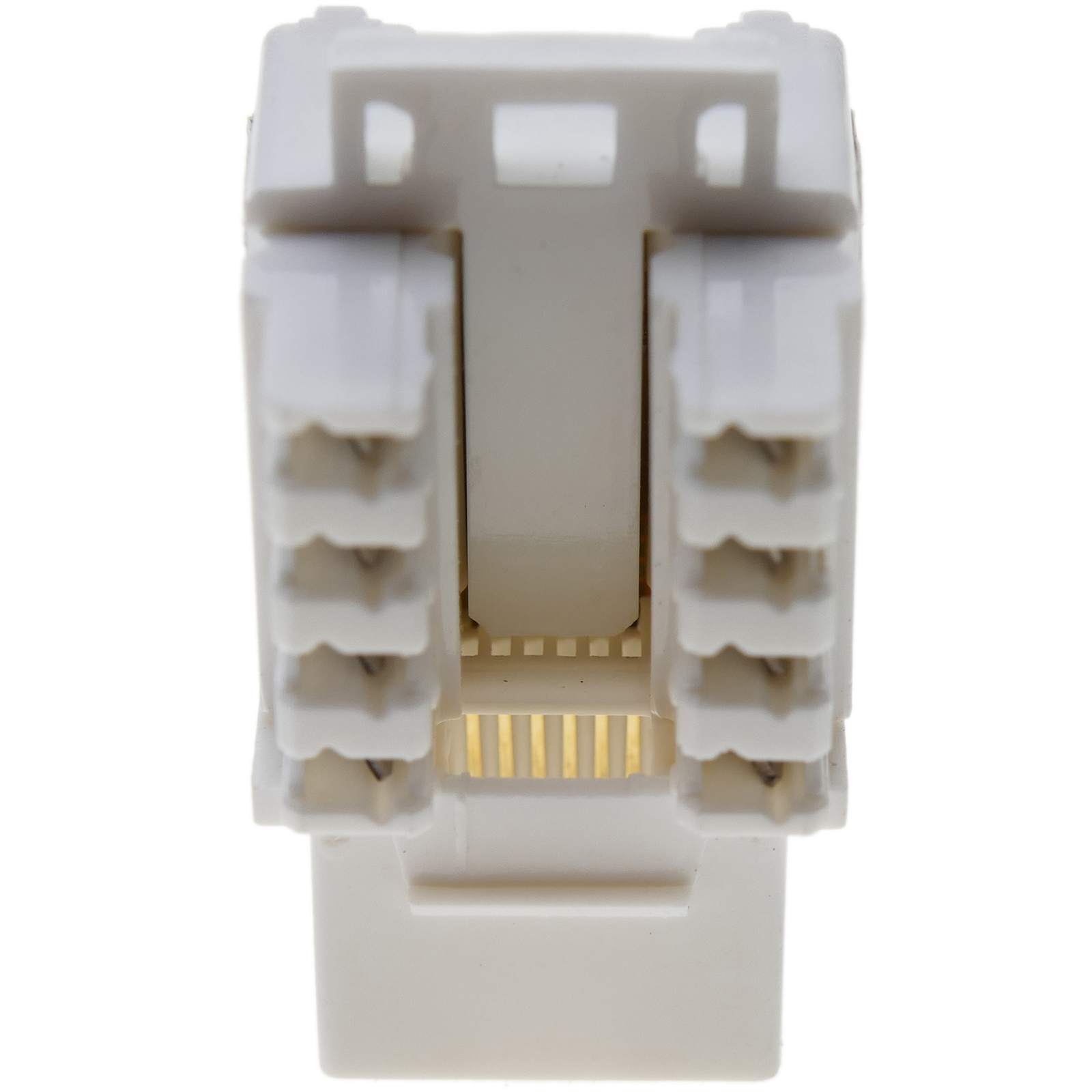 Premium Quality - CAT7 Full Shielded Keystone Jack RJ45 to LSA, Tool-Free  Connection, Compatible for Cat6A/Cat.6 Systems