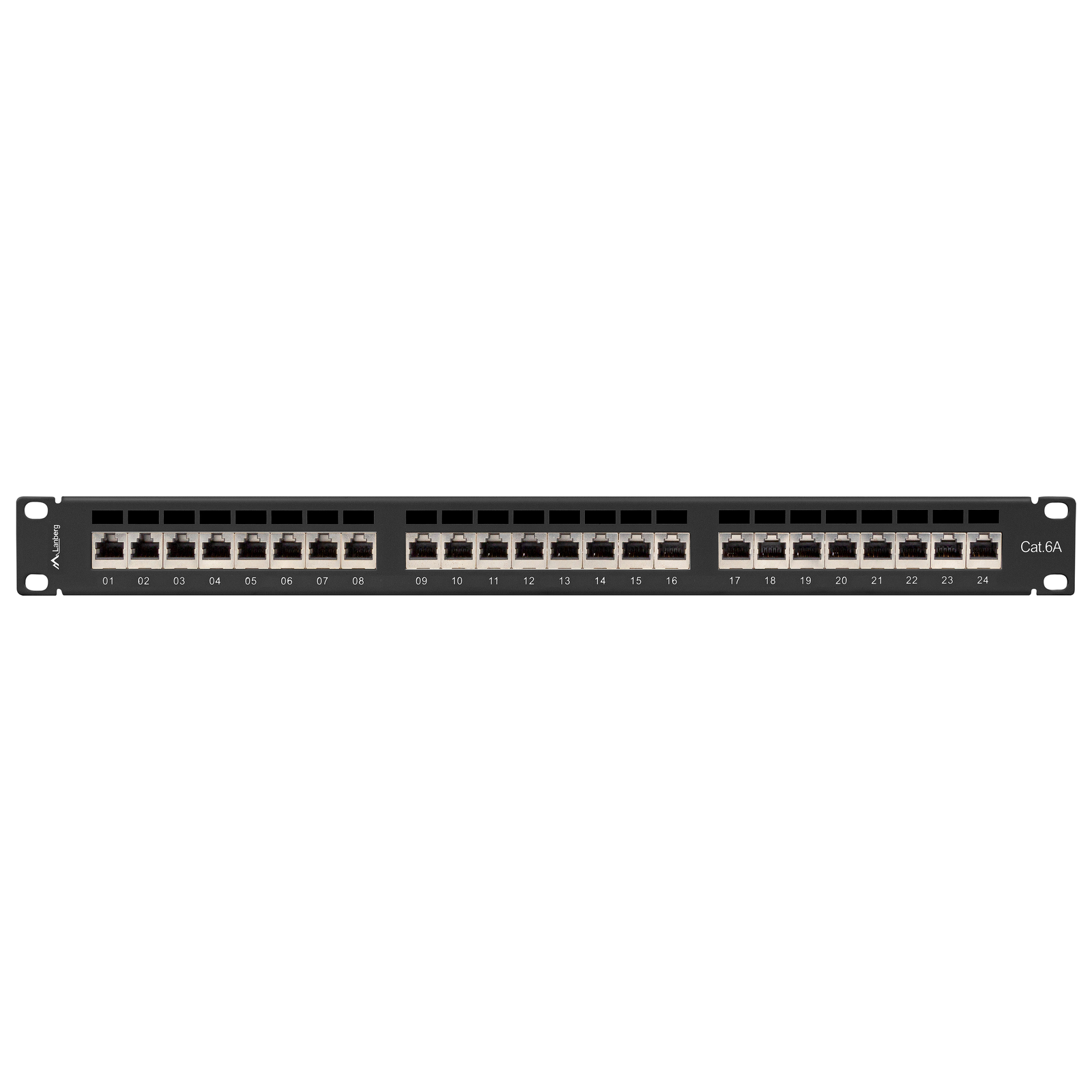 Panneau de brassage 16 ports BNC femelle pour rack 19 - Cablematic