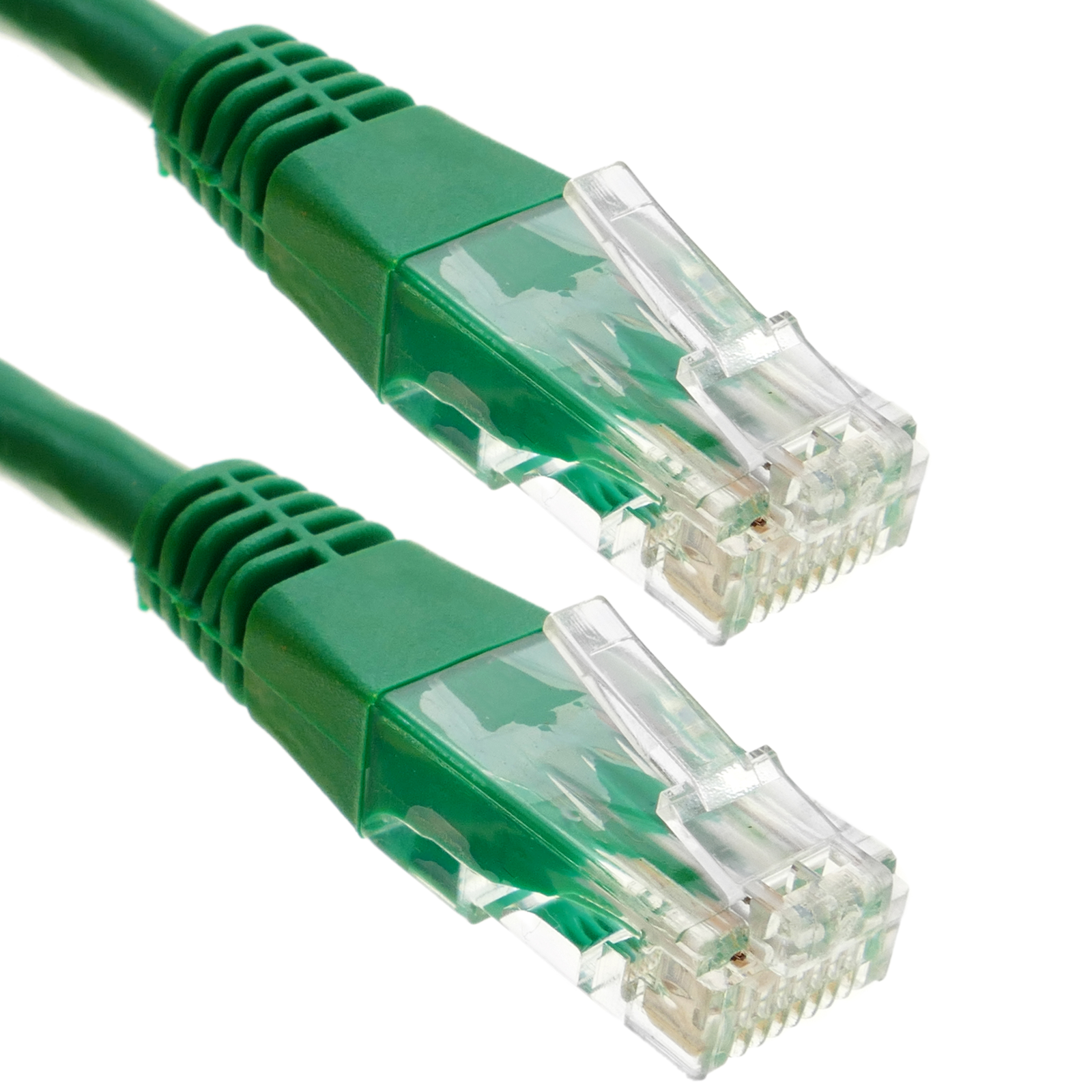 Conector RJ45 Cat6 Enchufe de red UTP para cable de filamento sólido (50)