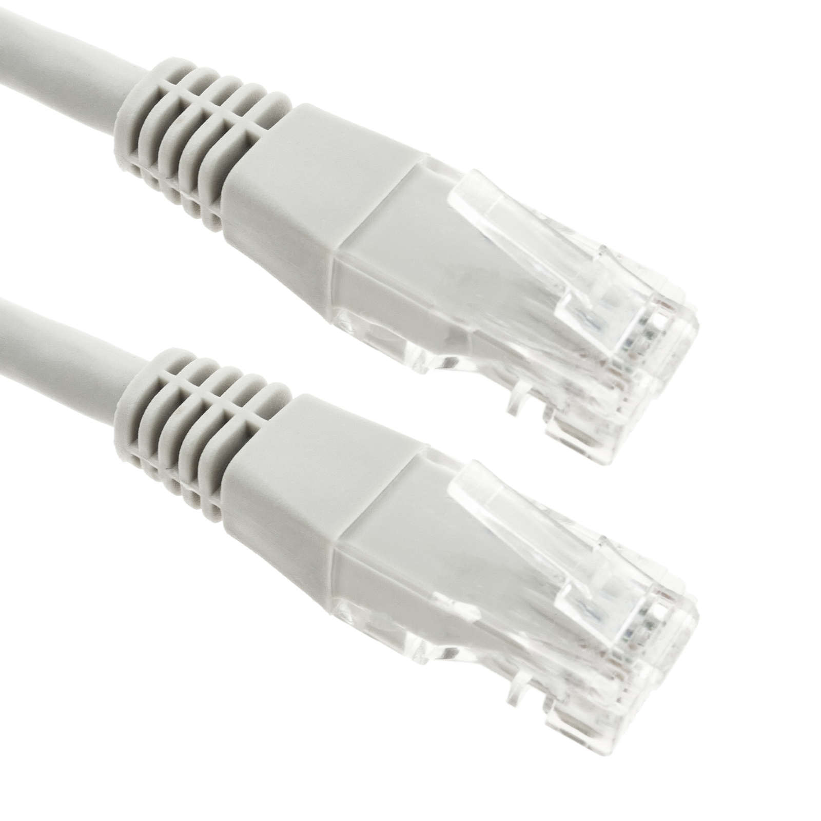 Ethernet network patch cable LAN UTP RJ45 Cat.6 gray 50cm - Cablematic