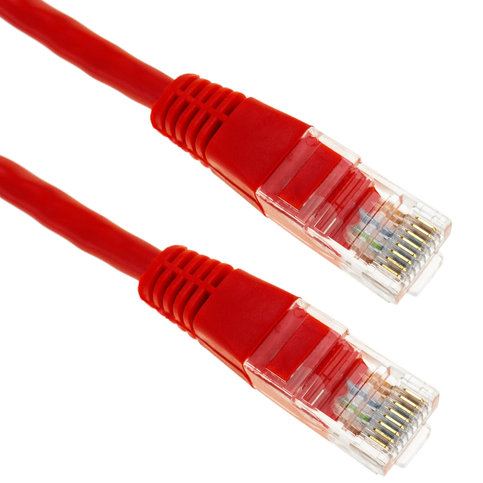 Cavo di rete Patch in Rame Schermato Cat. 5e Rosso F/UTP 2 m