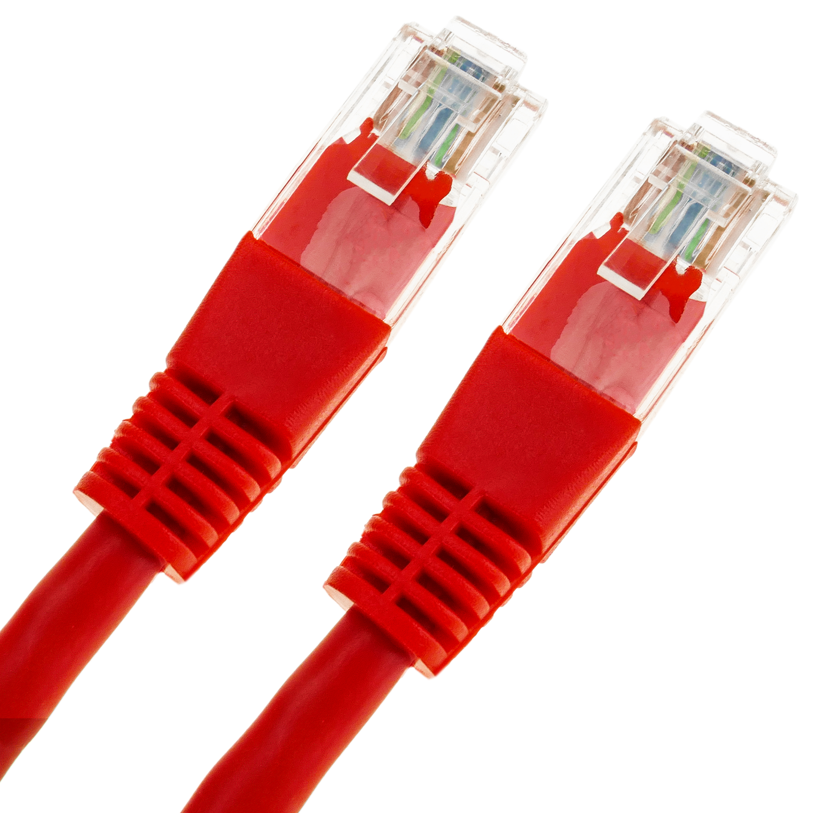 zdyCGTime - Cable de Red RJ45, 1 RJ45 Macho a 2 RJ45 Hembra Ethernet Tipo Y  Apto para Ethernet Super Categoría 5, Ethernet de categoría 6 (no se