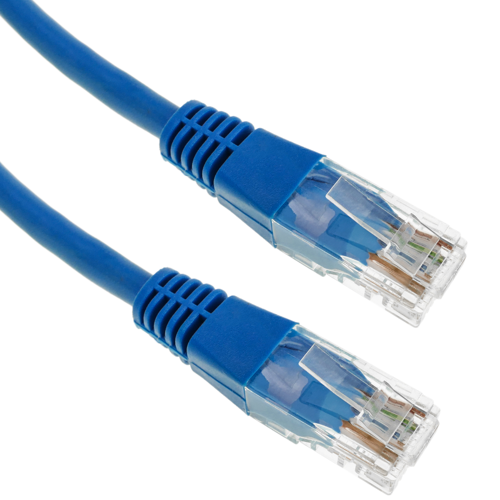 50 Mètres, Bleu RJ45 CCA Câble dinstallation Tronic 50m Câble de Réseau Ethernet CAT6 Mr AWG24 UTP 