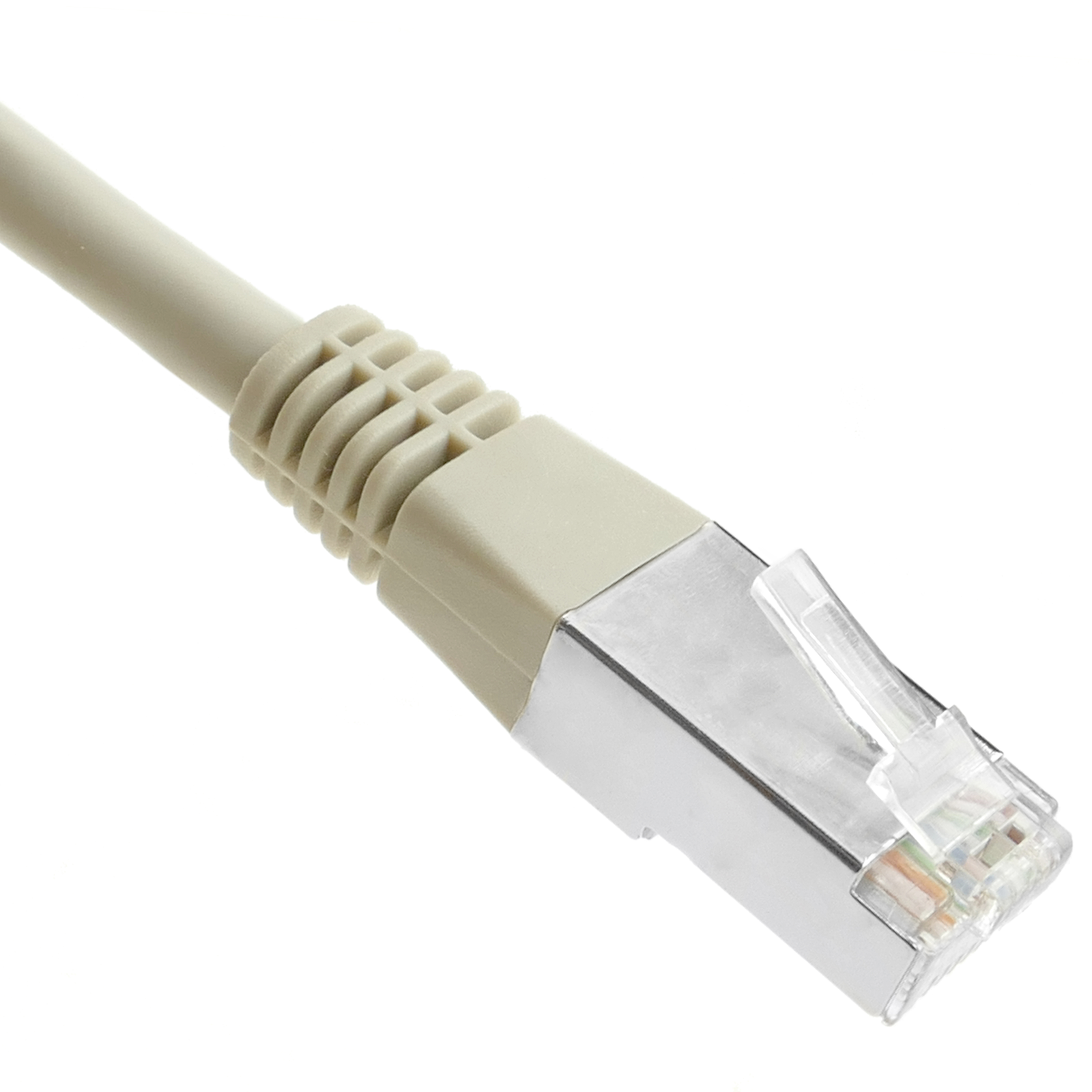 Multi-Cable - Haute Qualité Cat5e Câble Réseau Ethernet - CCA - RJ45-20  mètre - Gris - FTP