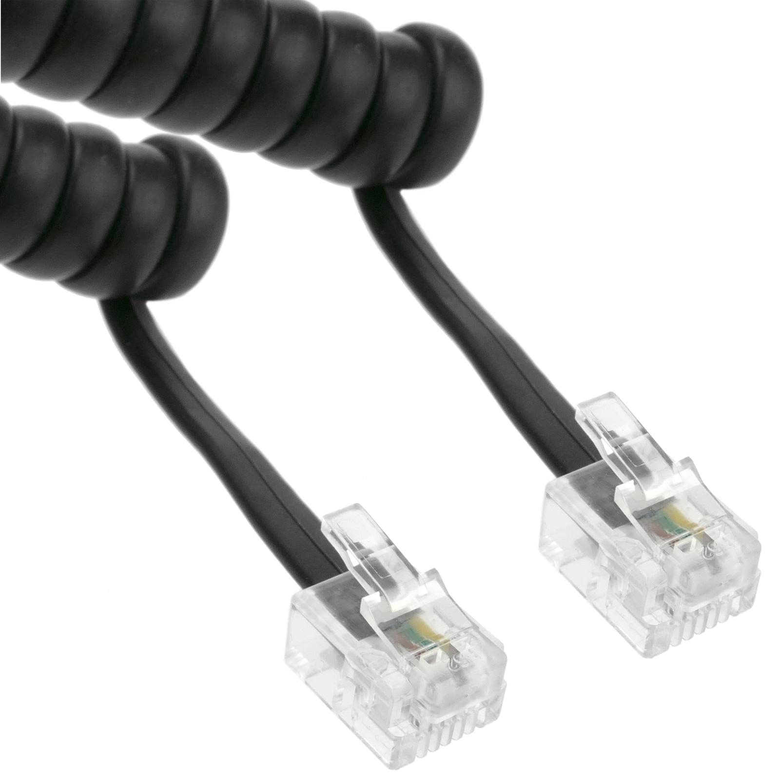 Cable de conexión de teléfono de 4 m con conectores