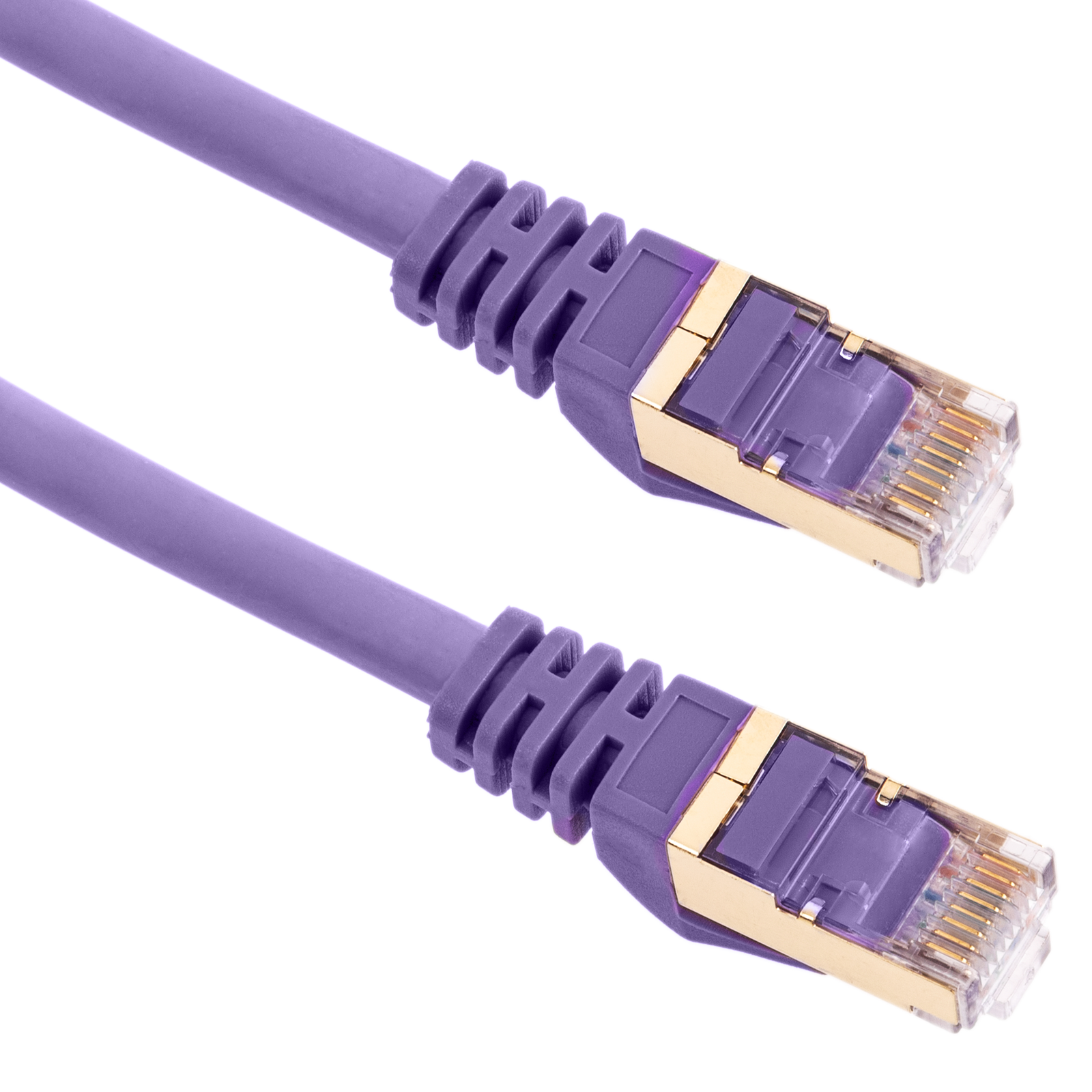 CSL - Cable de red CAT.8, 40 Gbits, 10 m, revestimiento de algodón, cable  LAN, RJ45, cable de datos Cat8, Gigabit Ethernet, velocidad de 40000 Mbits,  blindaje S/FTP PIMF, color negro : .es: Informática