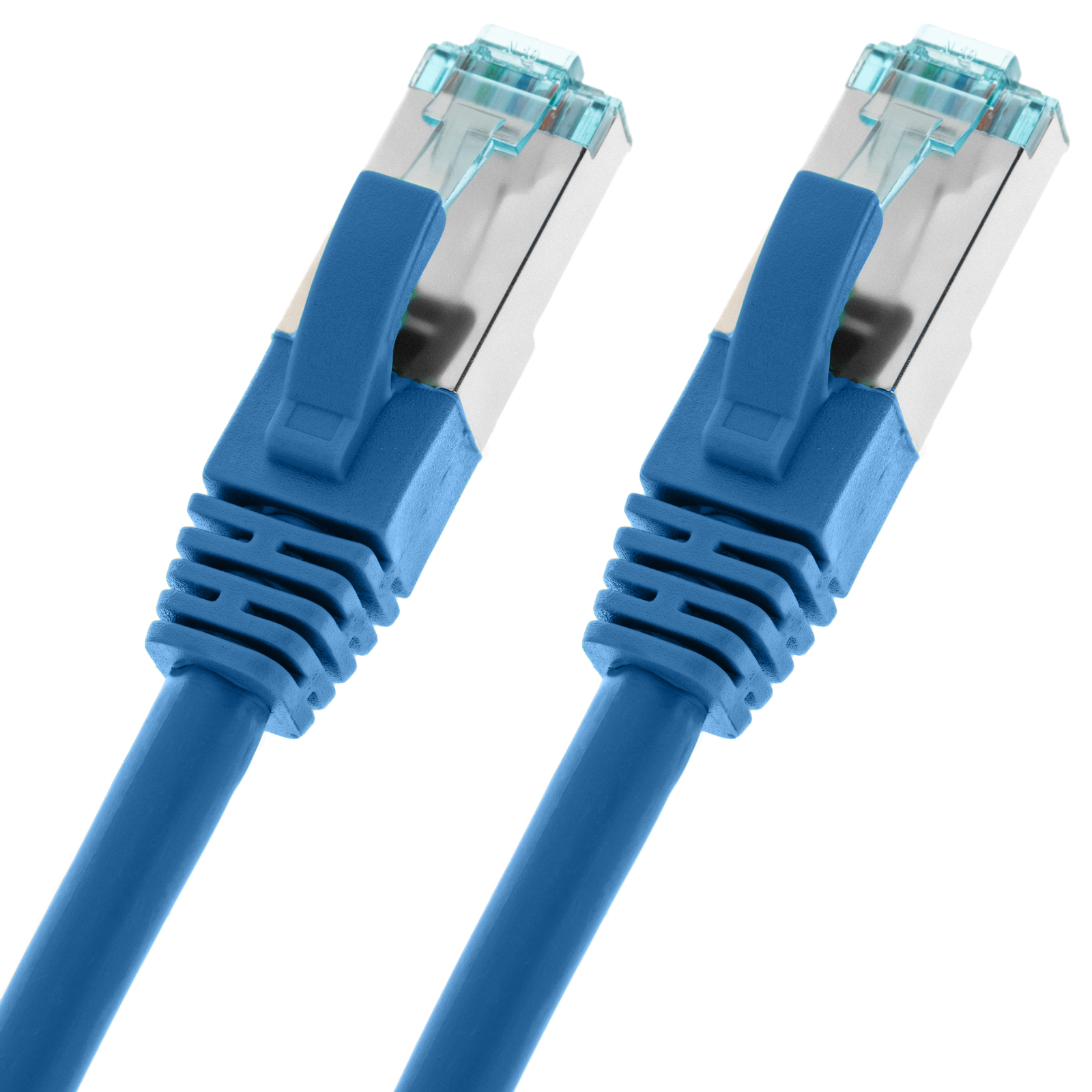 BeMatik - Câble réseau ethernet 1 mètre LAN SSTP RJ45 Cat.7 blanc