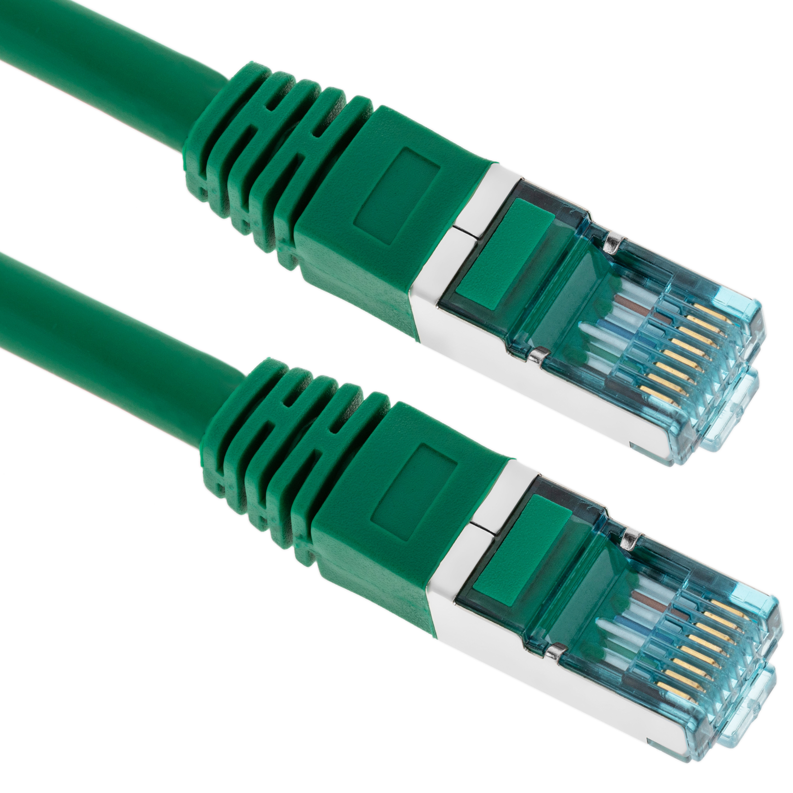Câble réseau Ethernet 50cm LAN SFTP RJ45 Cat. 7 Bleu