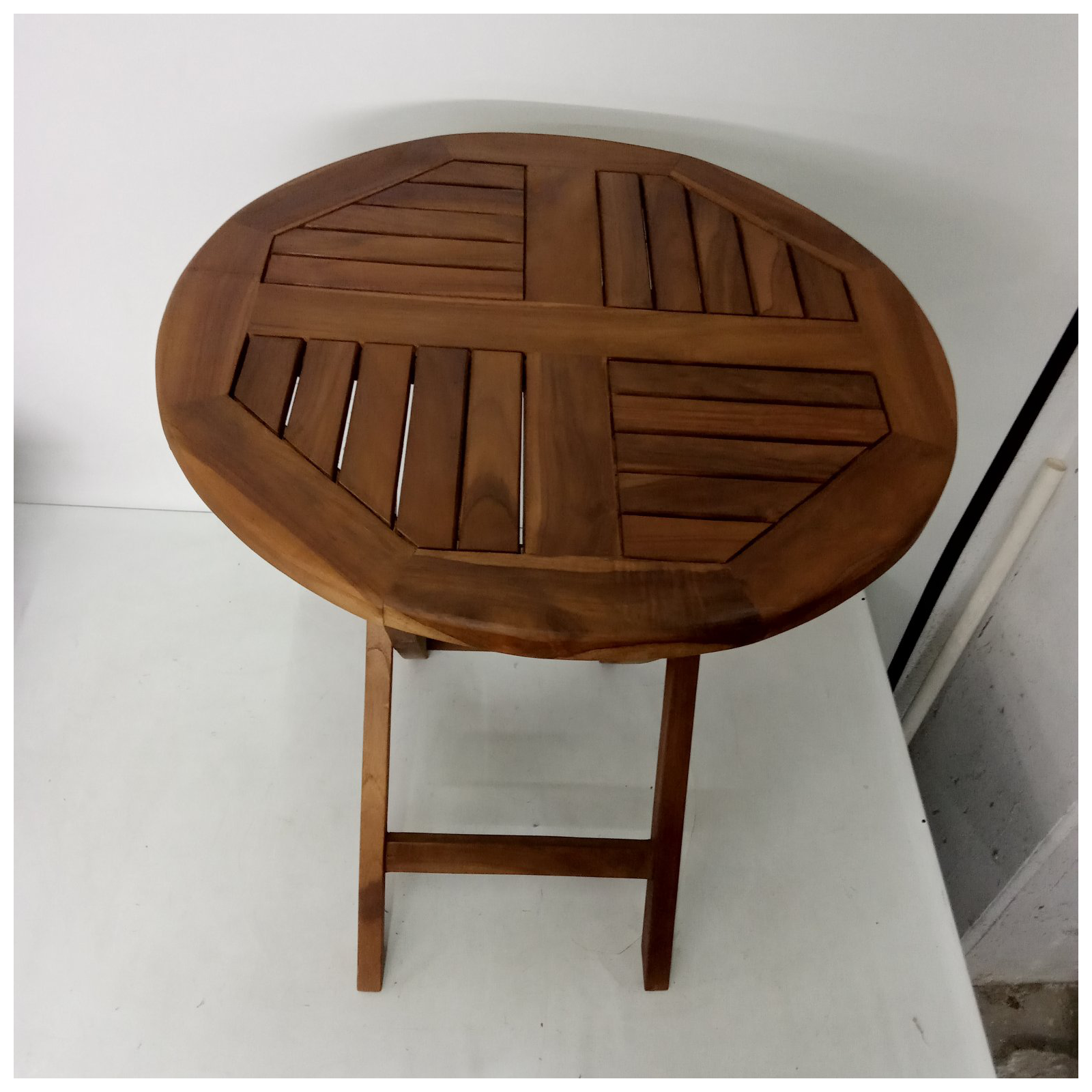 Enorme tavolo da esterno in legno teak