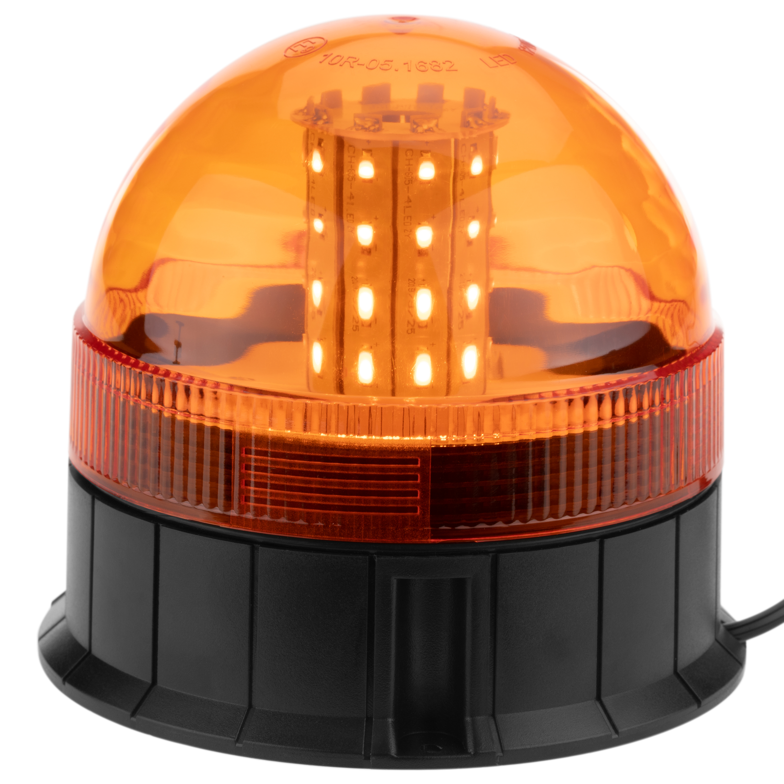 Lampe stroboscopique à LED rotative d'urgence pour voiture avec prise et  interrupteur d'allume-cigare 10 V rouge - Cablematic