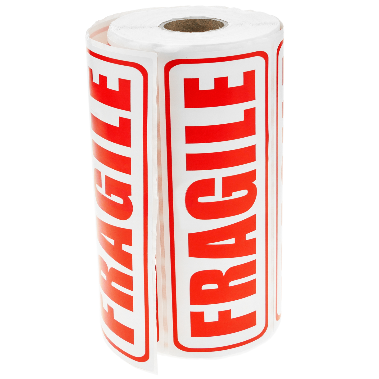 500 Adesivi "Fragile Handle With Care" - 90x35 Mm, Adesivo Permanente Per Pacchi