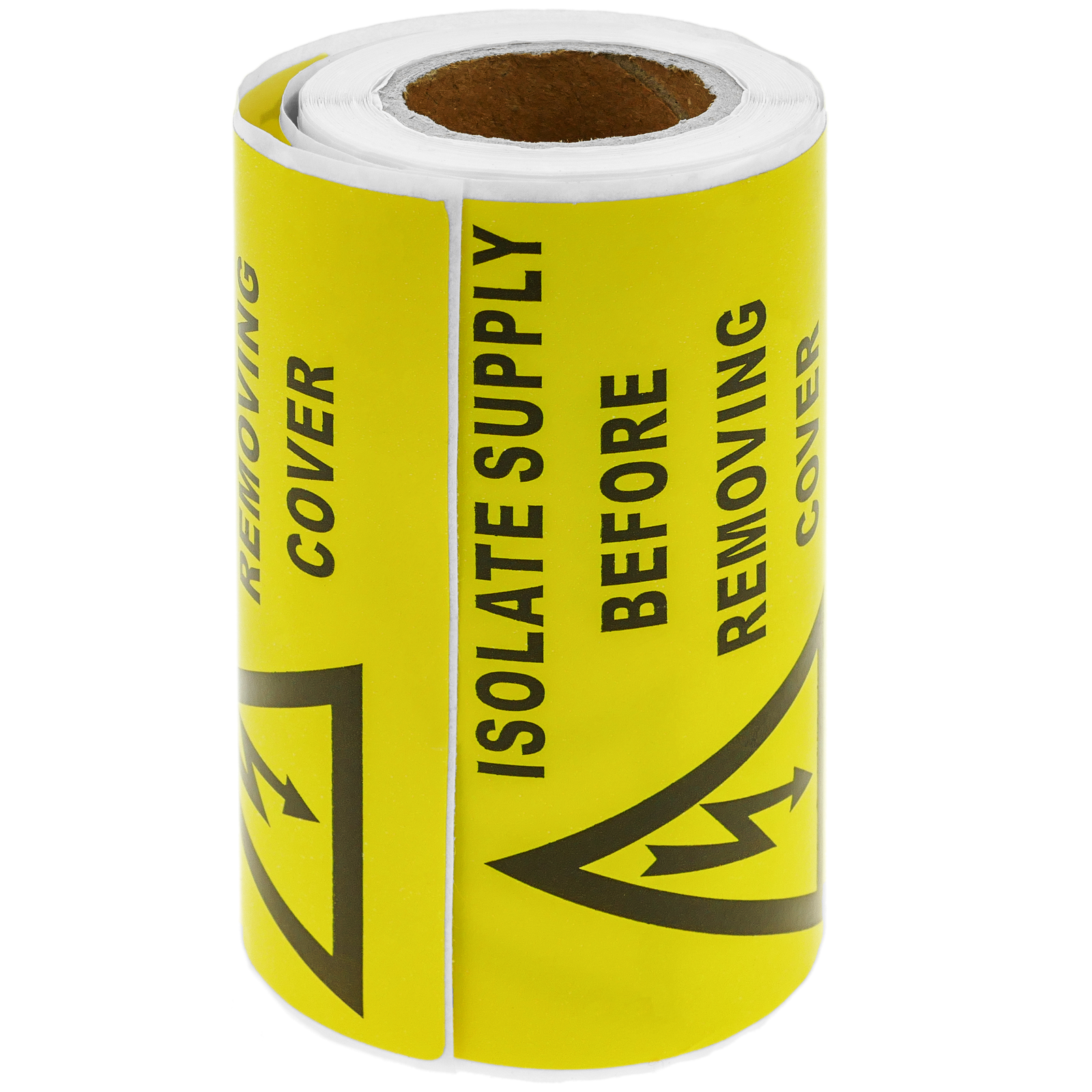 Estuche para etiquetas magnéticas 100 x 38 mm, pack = 50 unidades, amarillo