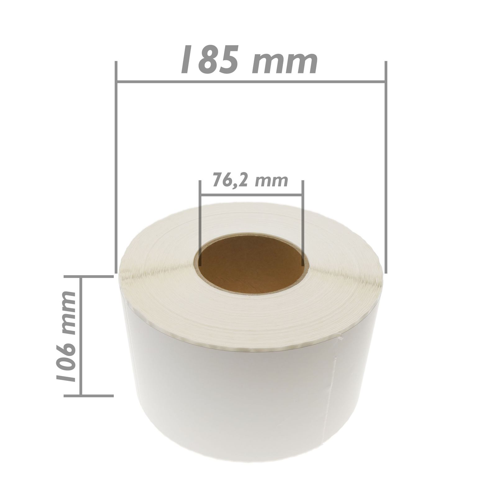 Bobines de papier thermique et afnor - étiquettes autocollantes