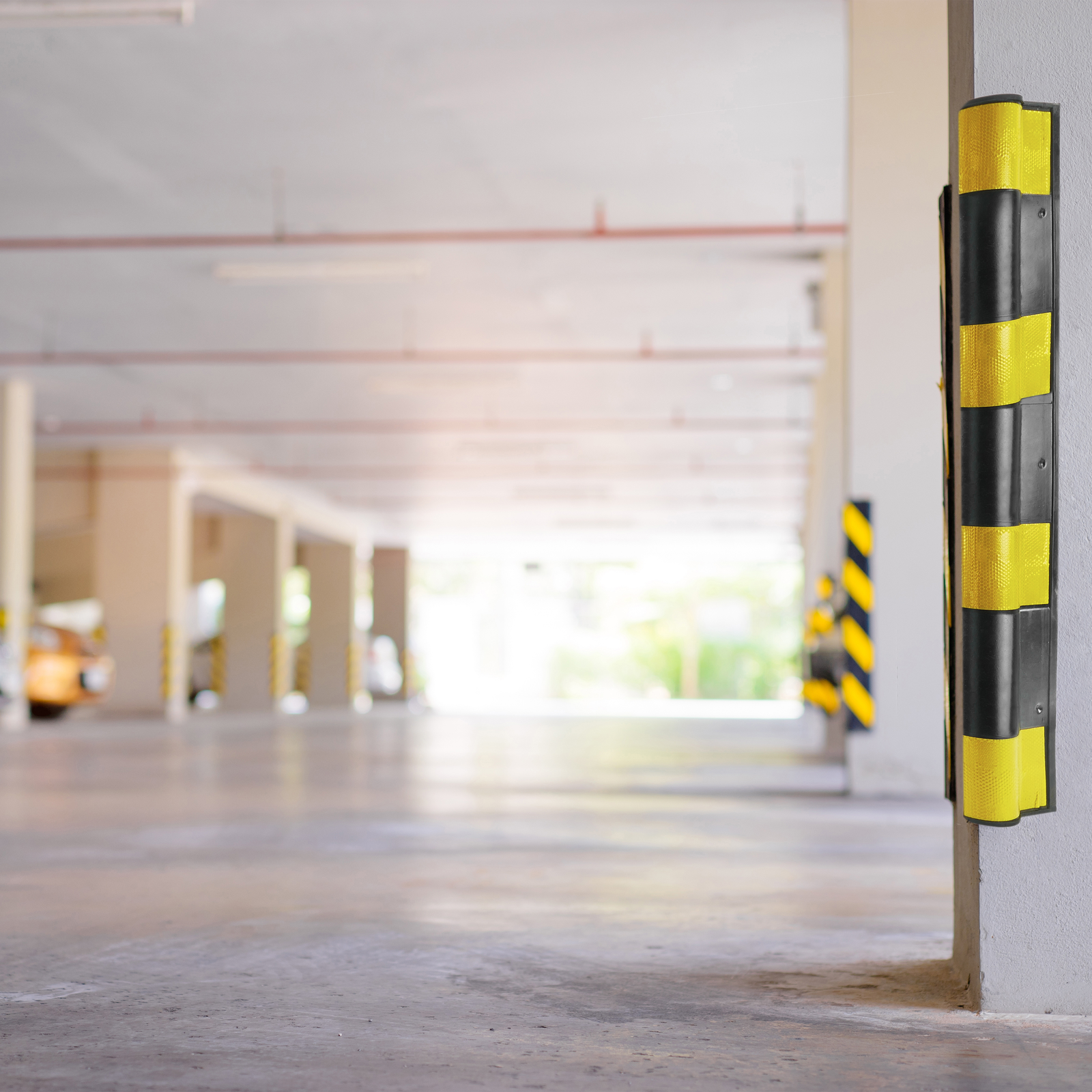 Protector de Esquina de Pared para garajes de estacionamiento