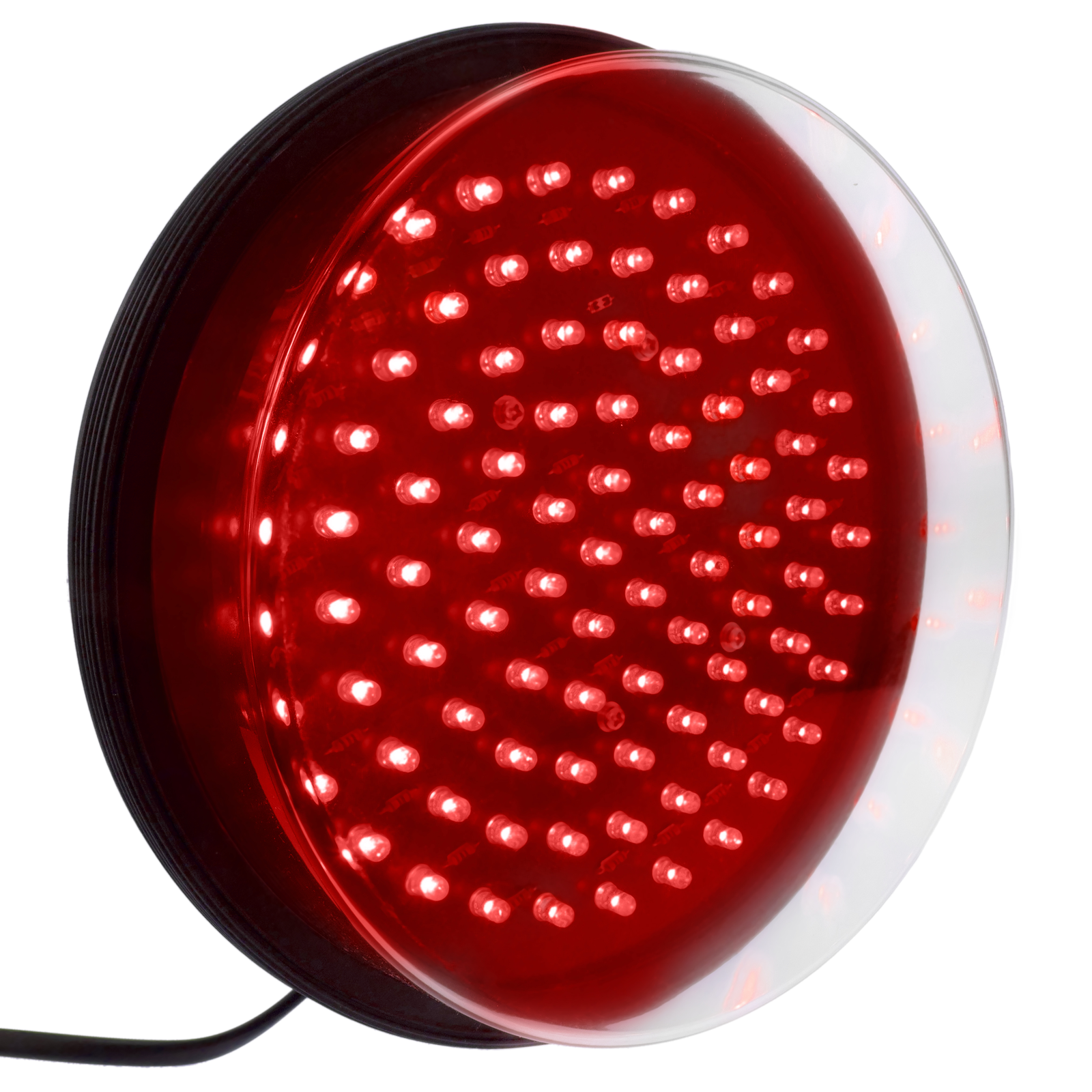 LED light for traffic light IP65 200mm 12-24V red - Cablematic