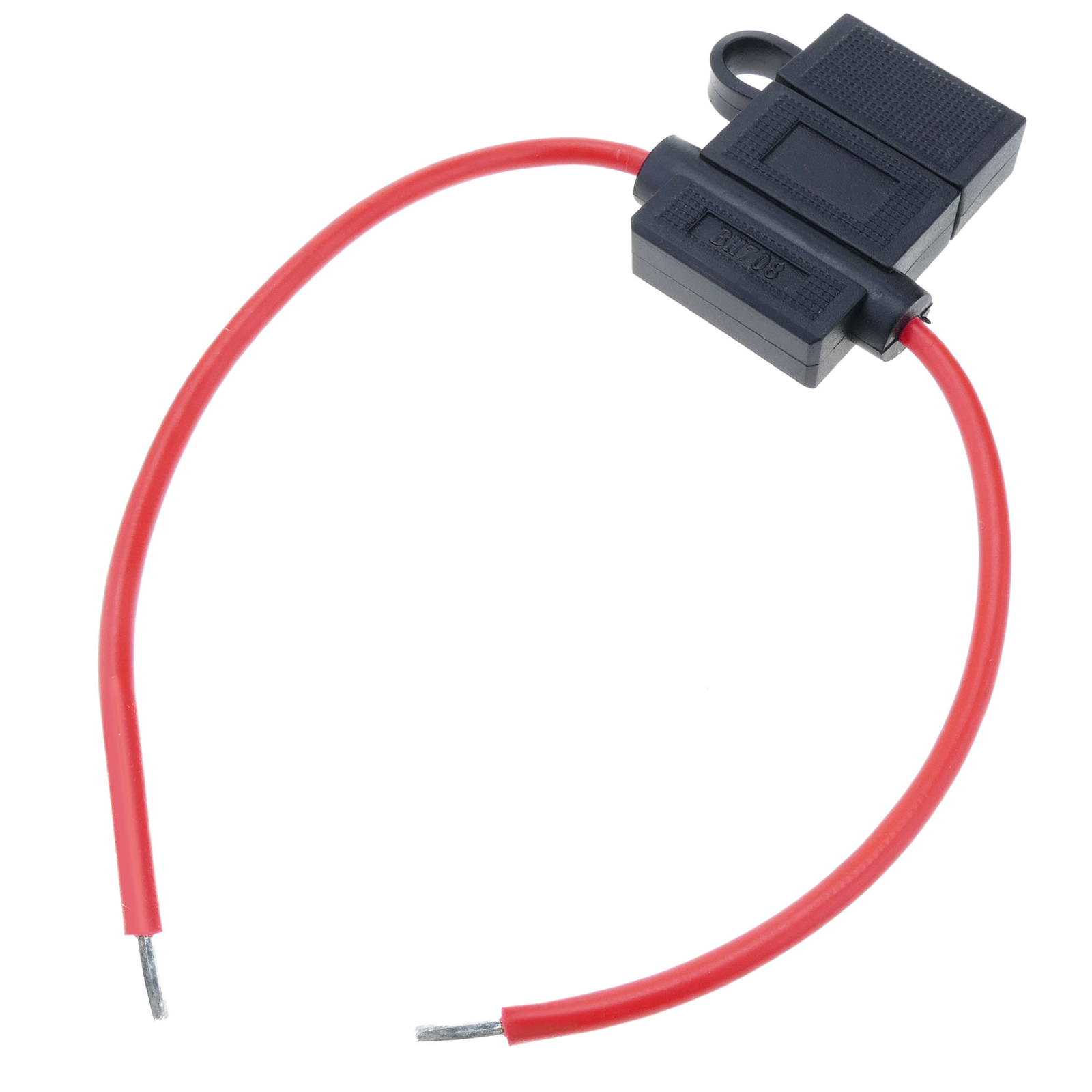 Porte-fusible pour fusibles à broche standard, avec câble 15 A / 1,5 mm²