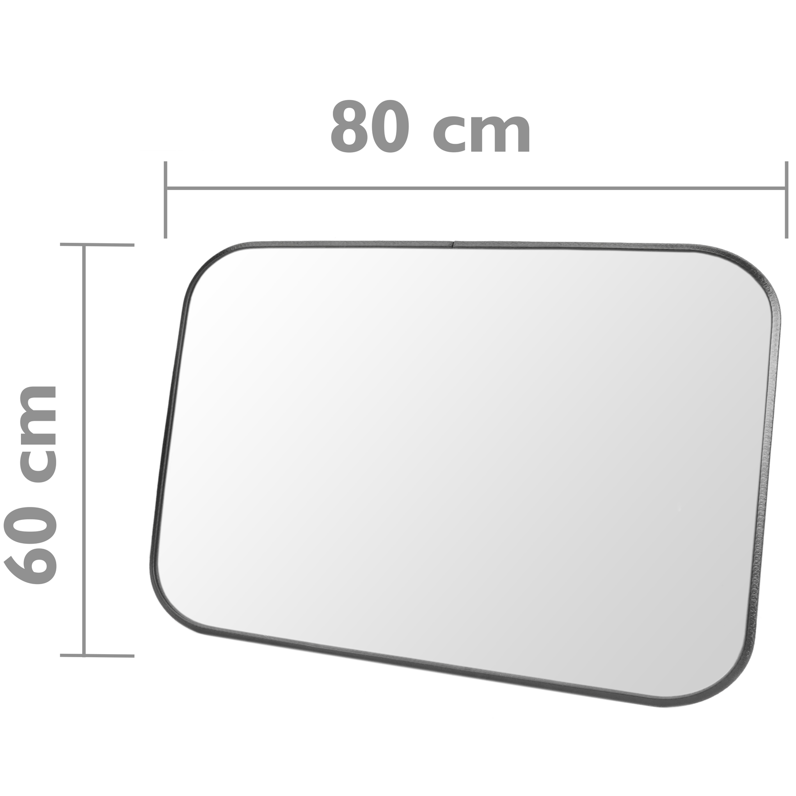 Miroir sécurité convexe surveillance extérieur 100 cm - Cablematic