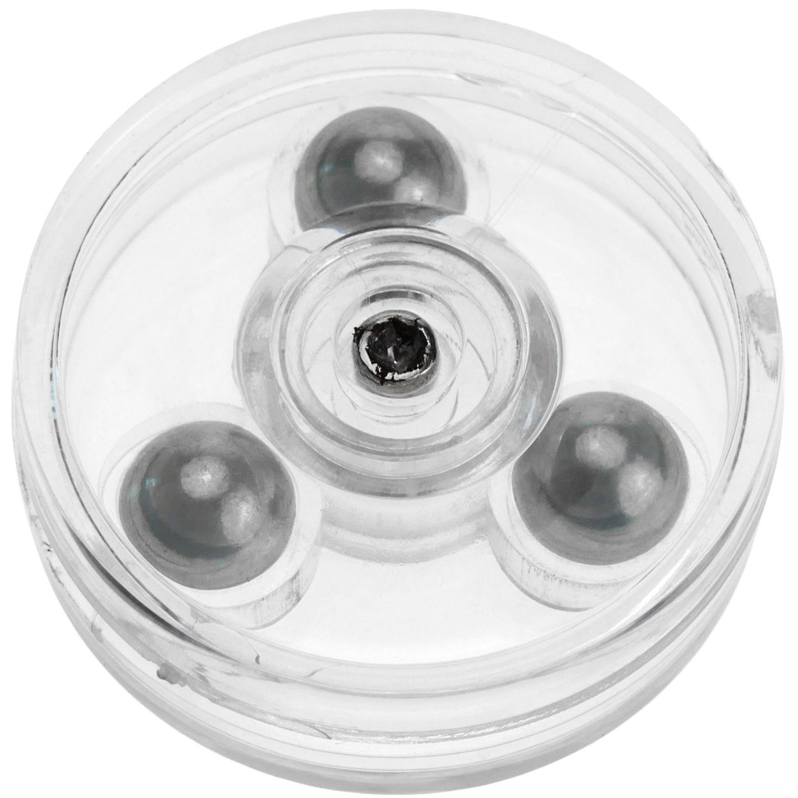 Manuelle rotierende drehteller 3 cm transparent - Cablematic