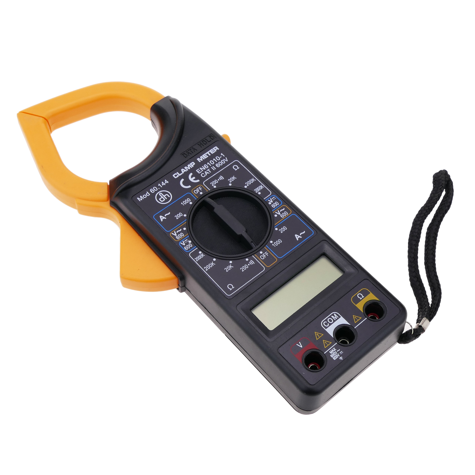 Digital clamp meter AC/DC 1000A - Cablematic