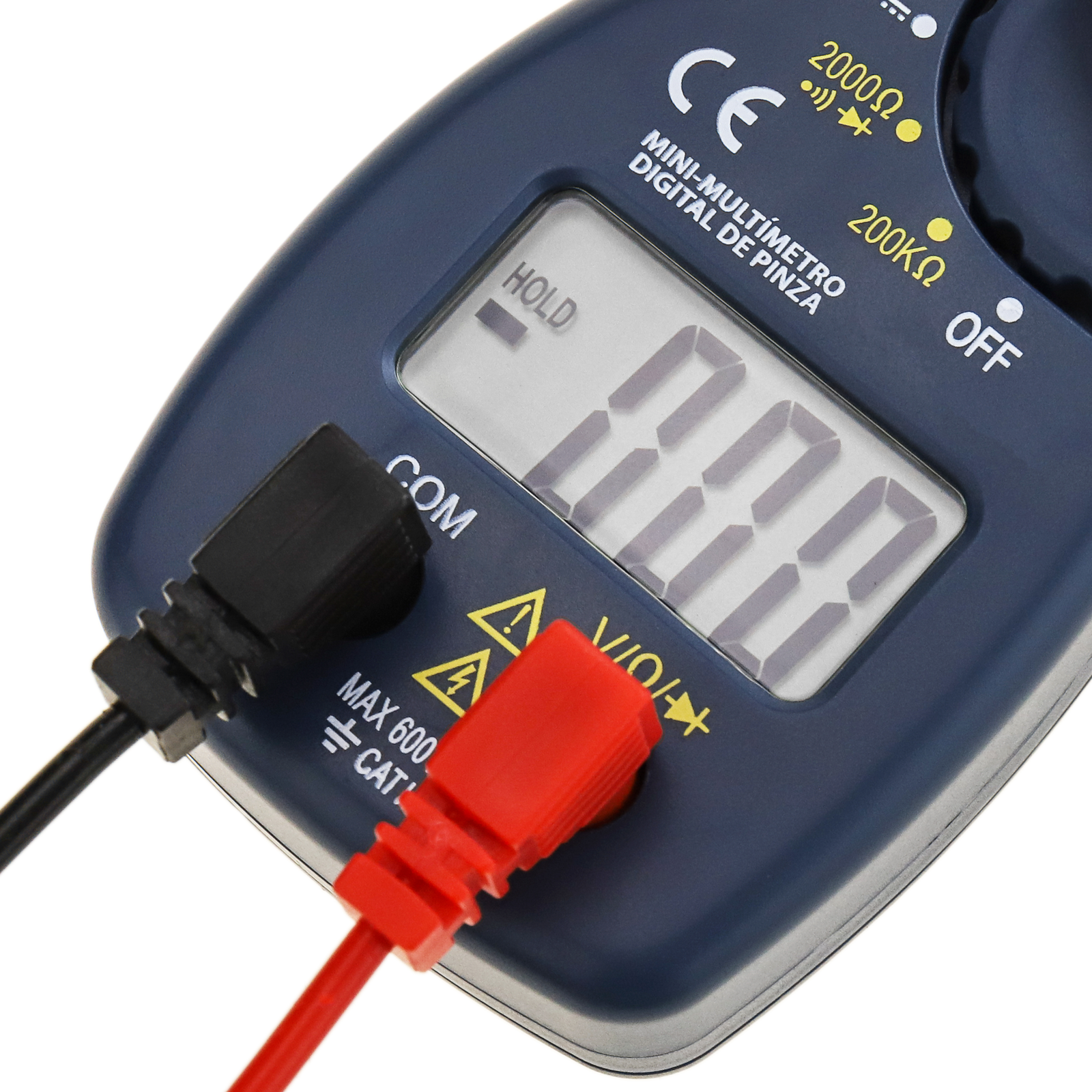 Multímetro digital Pinza amperimétrica AC DC Voltímetro