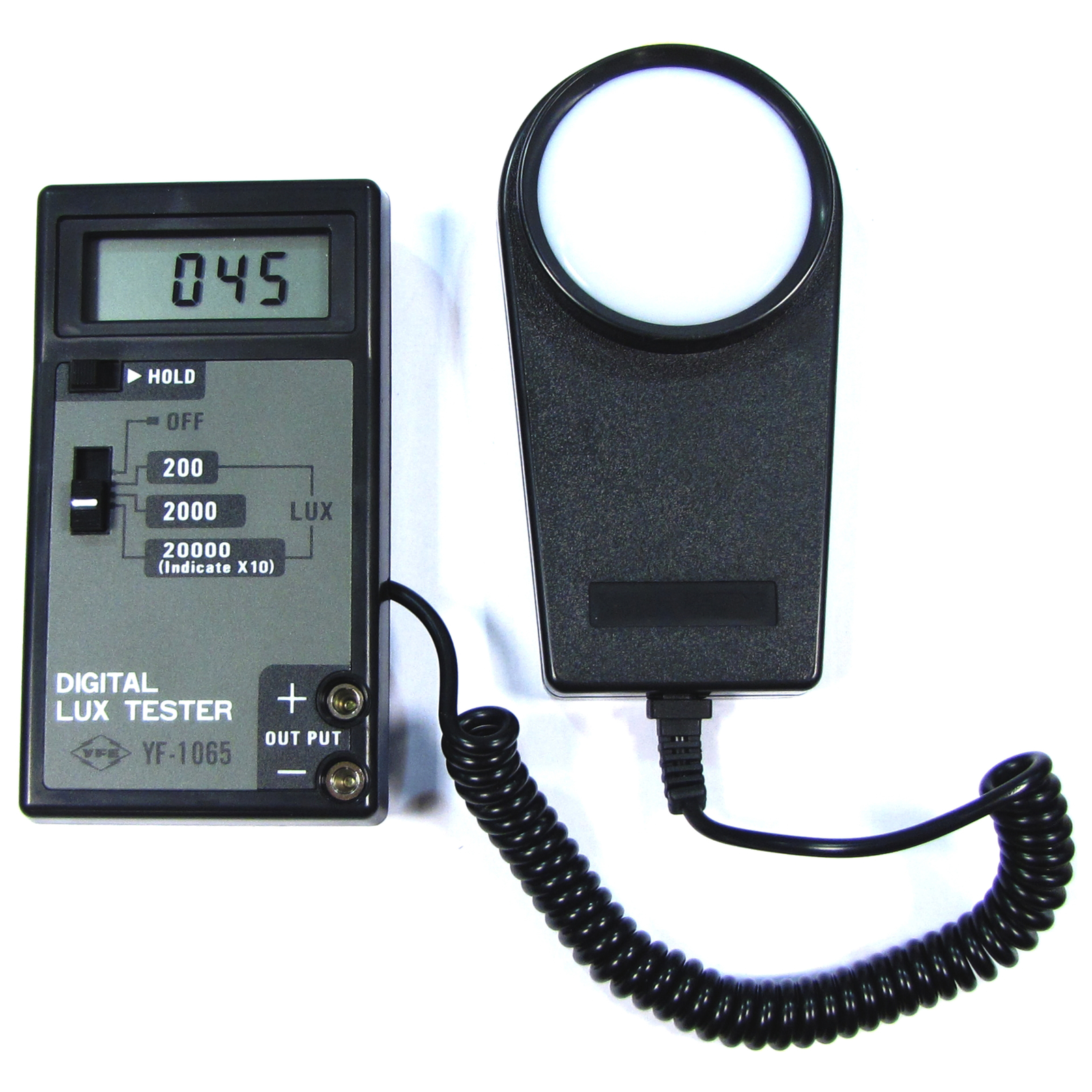 Digital Light Meter model YF-1065 Cablematic