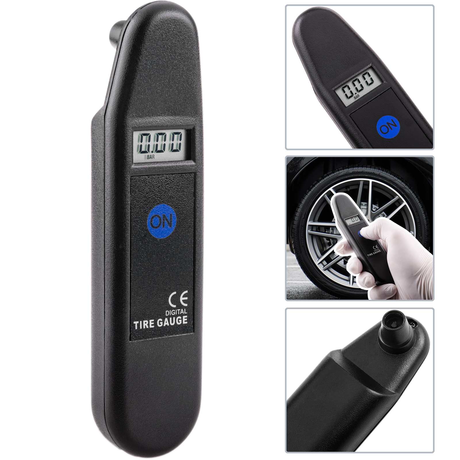 Cargador de Mechero para Smartphone Coche Doble USB 3.1A Amperimetro  Voltimetro