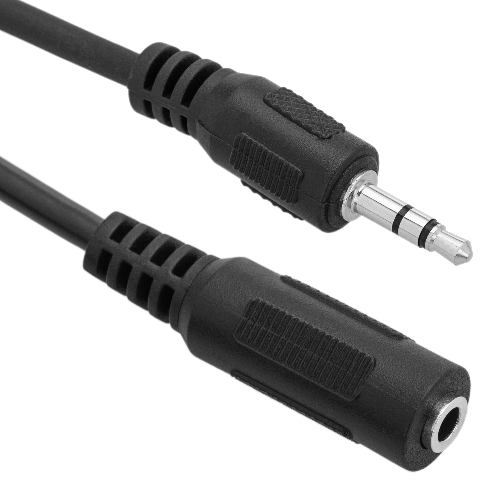 Audibax Bronze Alargador Cable Mini Jack - Conector Minijack Stereo  Plateados - Recubrimiento de PVC - Máximo Aislamiento - Longitud 1,2 Metros  - Color Negro : : Electrónica