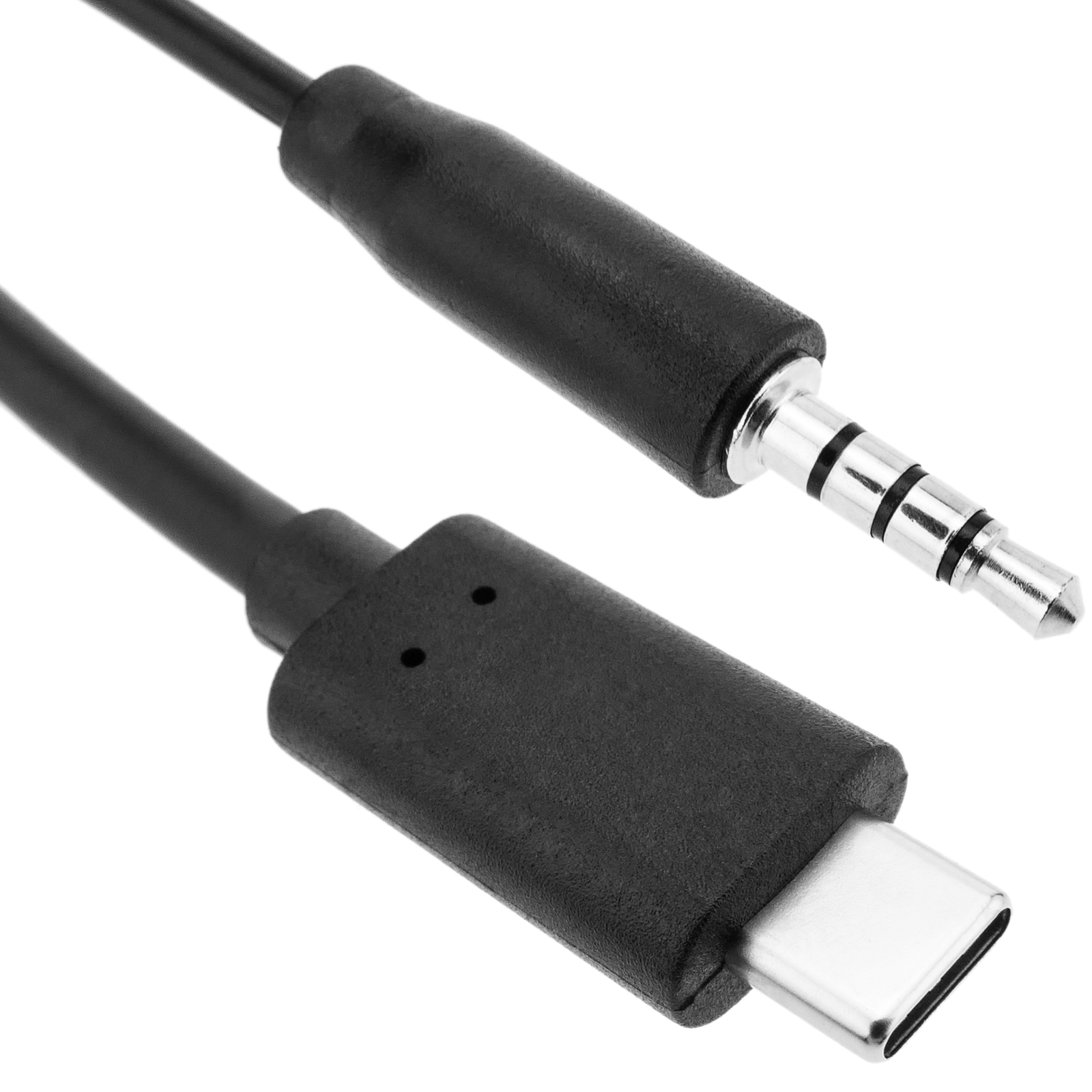 USB cable type C male microphone type minijack 3.5 4-pin for smartphone - Cablematic