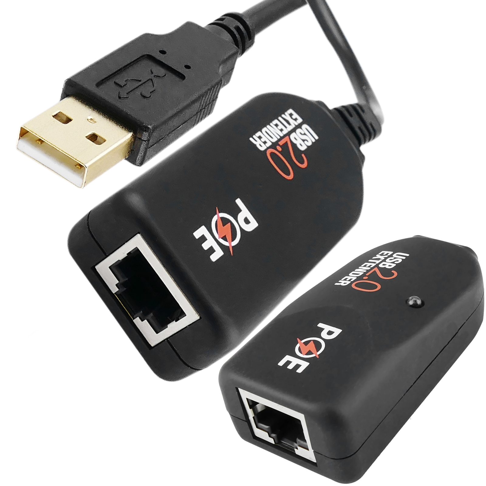 Cable Alargador de 30cm USB 2.0 para Montar Empotrar en Panel - Extensor  Macho a Hembra USB A - Negro