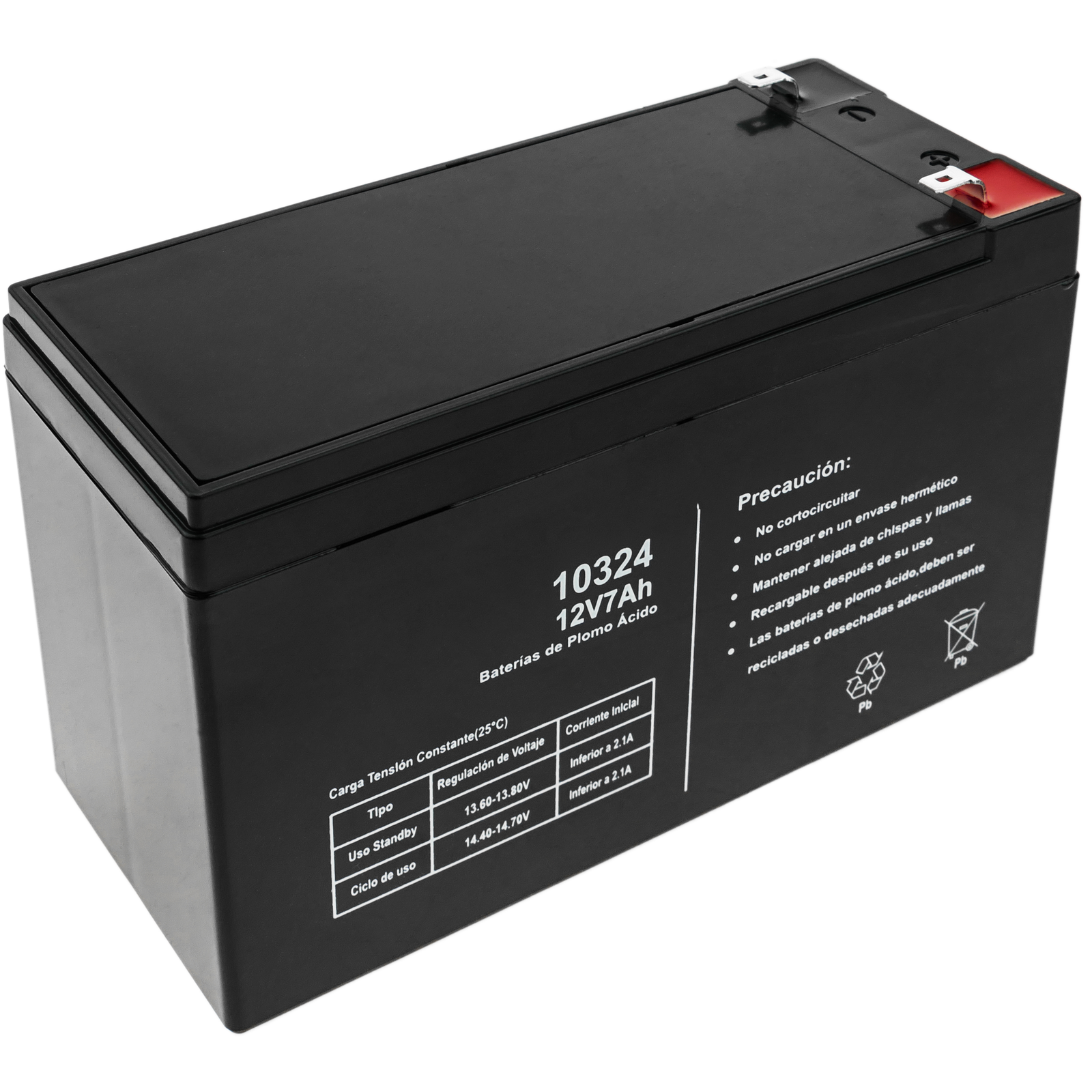 Batteria sigillata al piombo 12V 7.2Ah sostituzione UPS - Cablematic