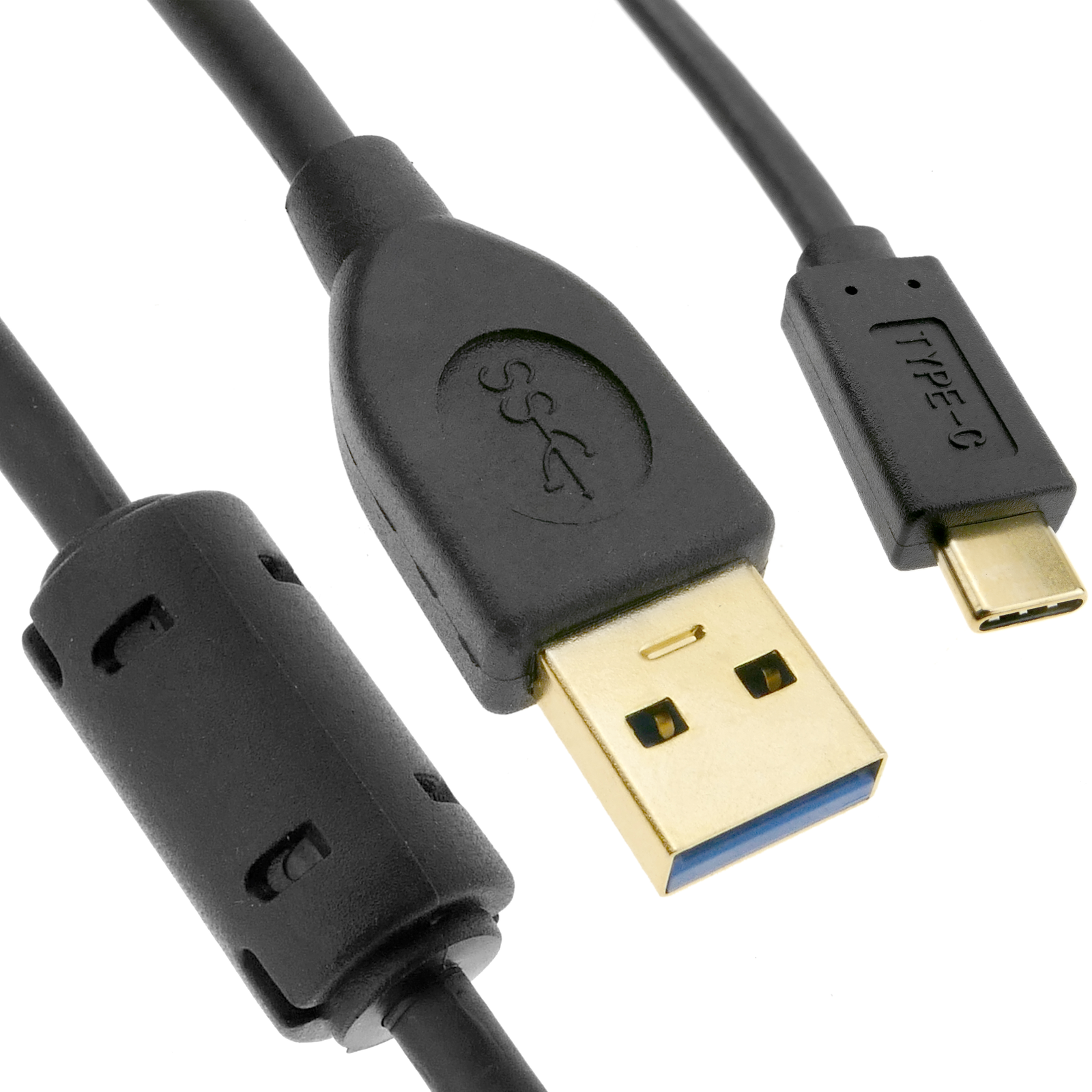 Cable de carga rápida USB-C macho a USB-A macho 5V 4A 9V 3A de 1m -  Cablematic