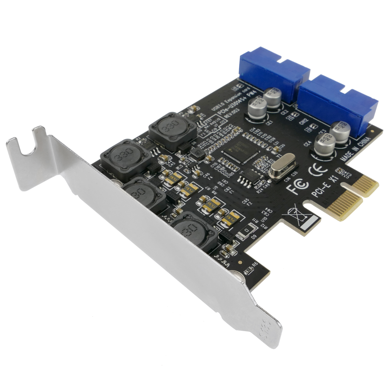 19pin dual port internal PCI-E expansion - Cablematic
