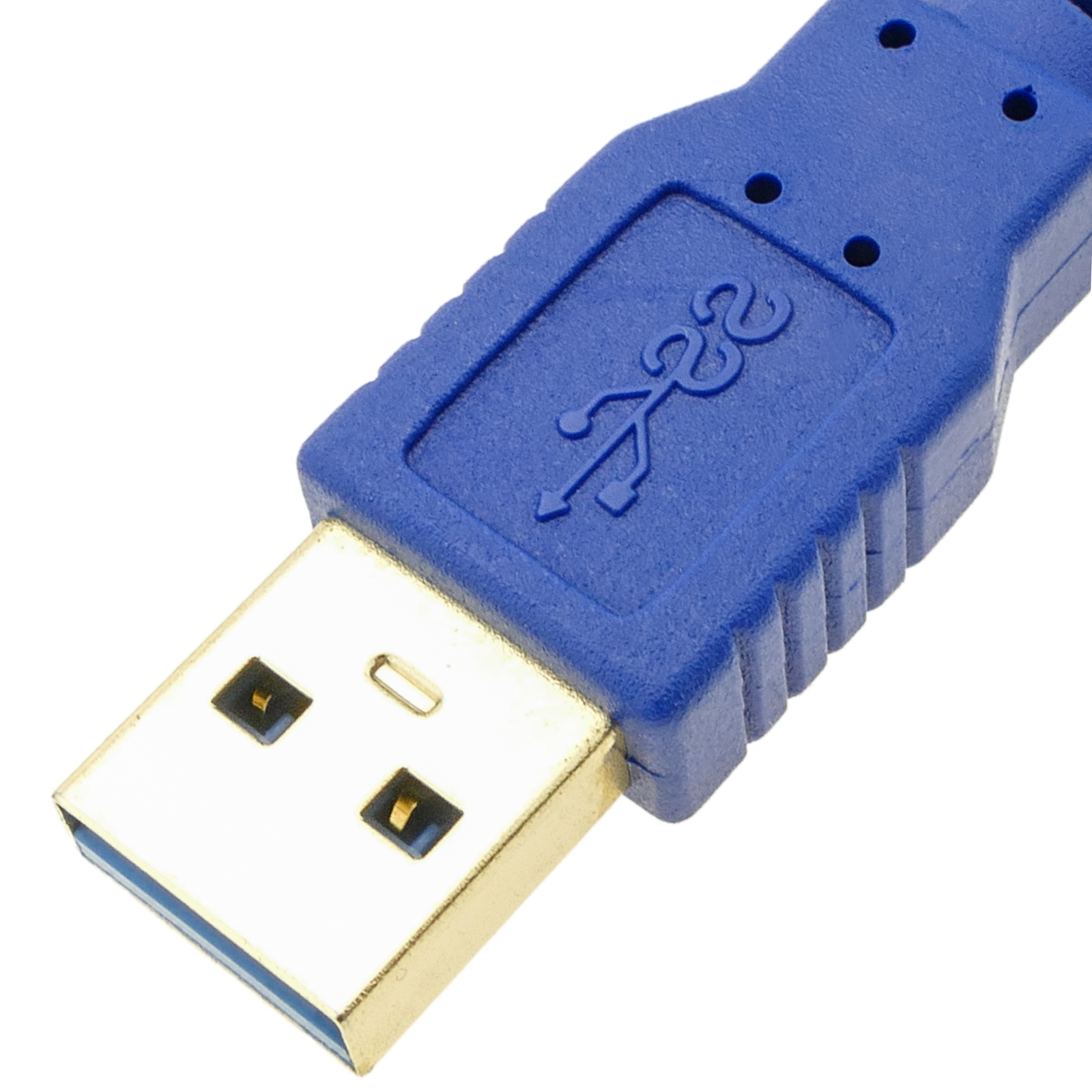 Cable alargador USB 3.0 para empotrar en panel de 1 m tipo A Macho a Hembra  - Cablematic