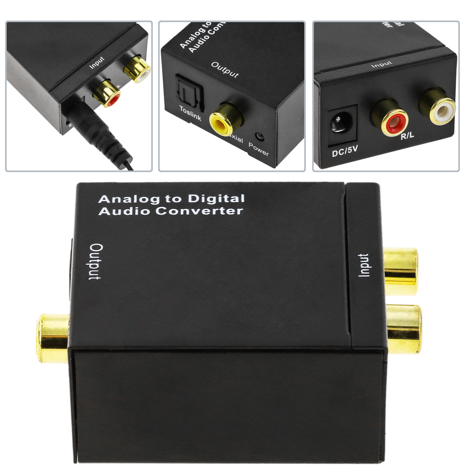 optical digital to analog audio converter