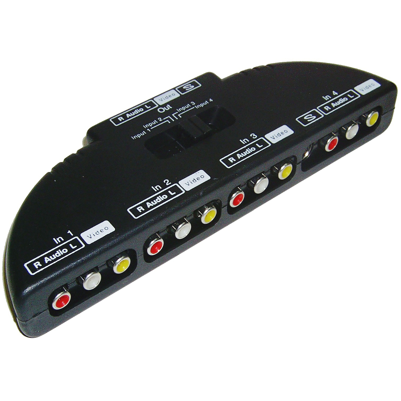 Commutatore switch selettore audio – video Composite 3xRCA 3 vie