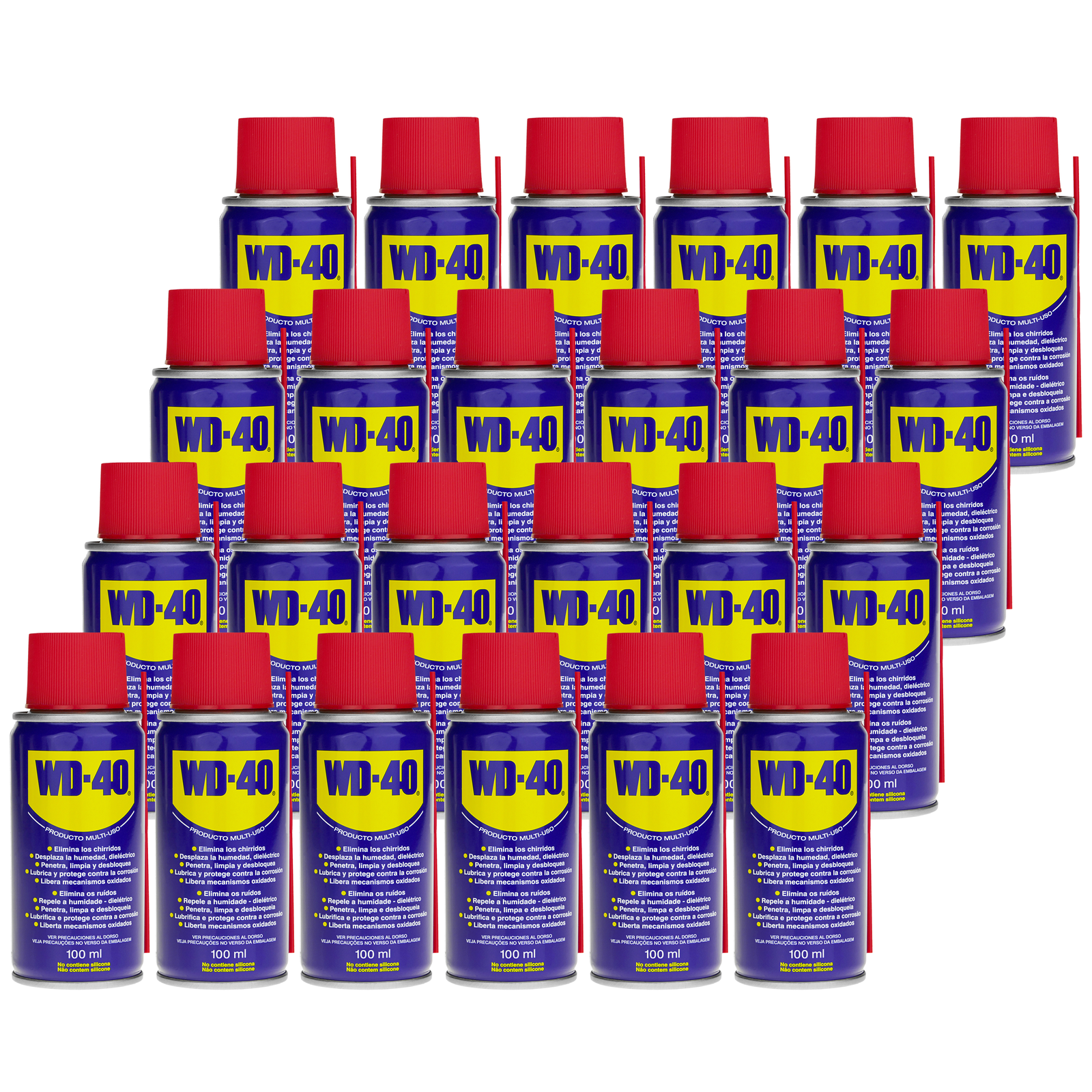 Spray lubrifiant polyvalent 100 ml (boîte de 24 unités) - Cablematic