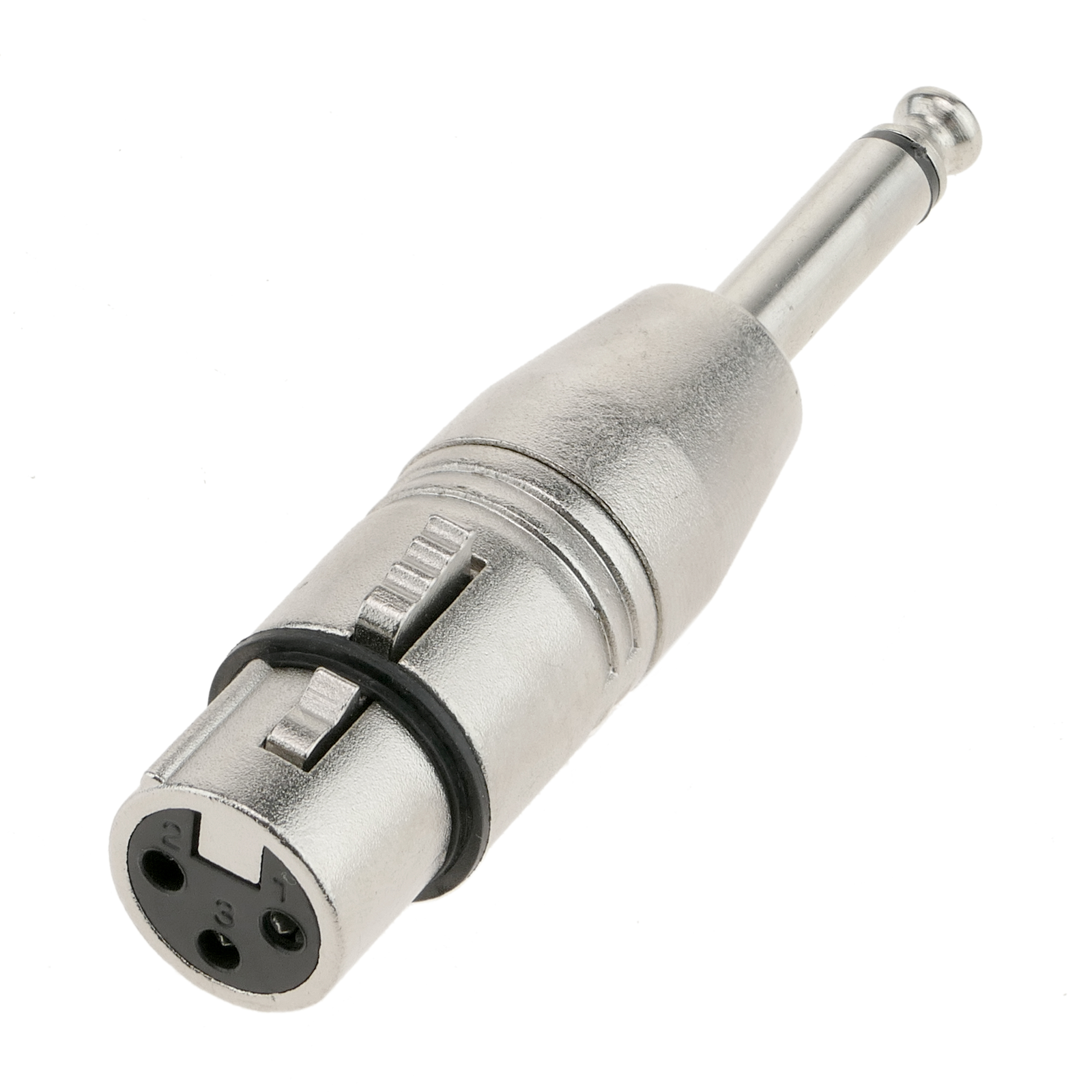 Monacor mono 6.3 mm. Jack - XLR adapter