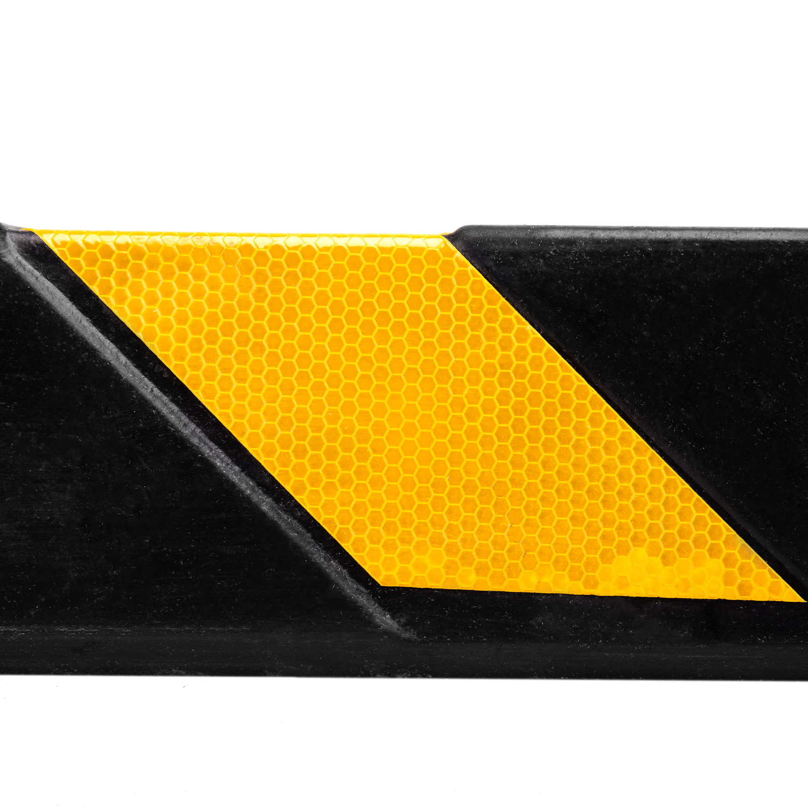 deficiencia Hecho un desastre Empírico Protector de goma reflectante de 80cm para esquinas en color negro y  amarillo 4-pack - Cablematic
