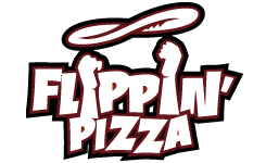 Flippin' Pizza logo